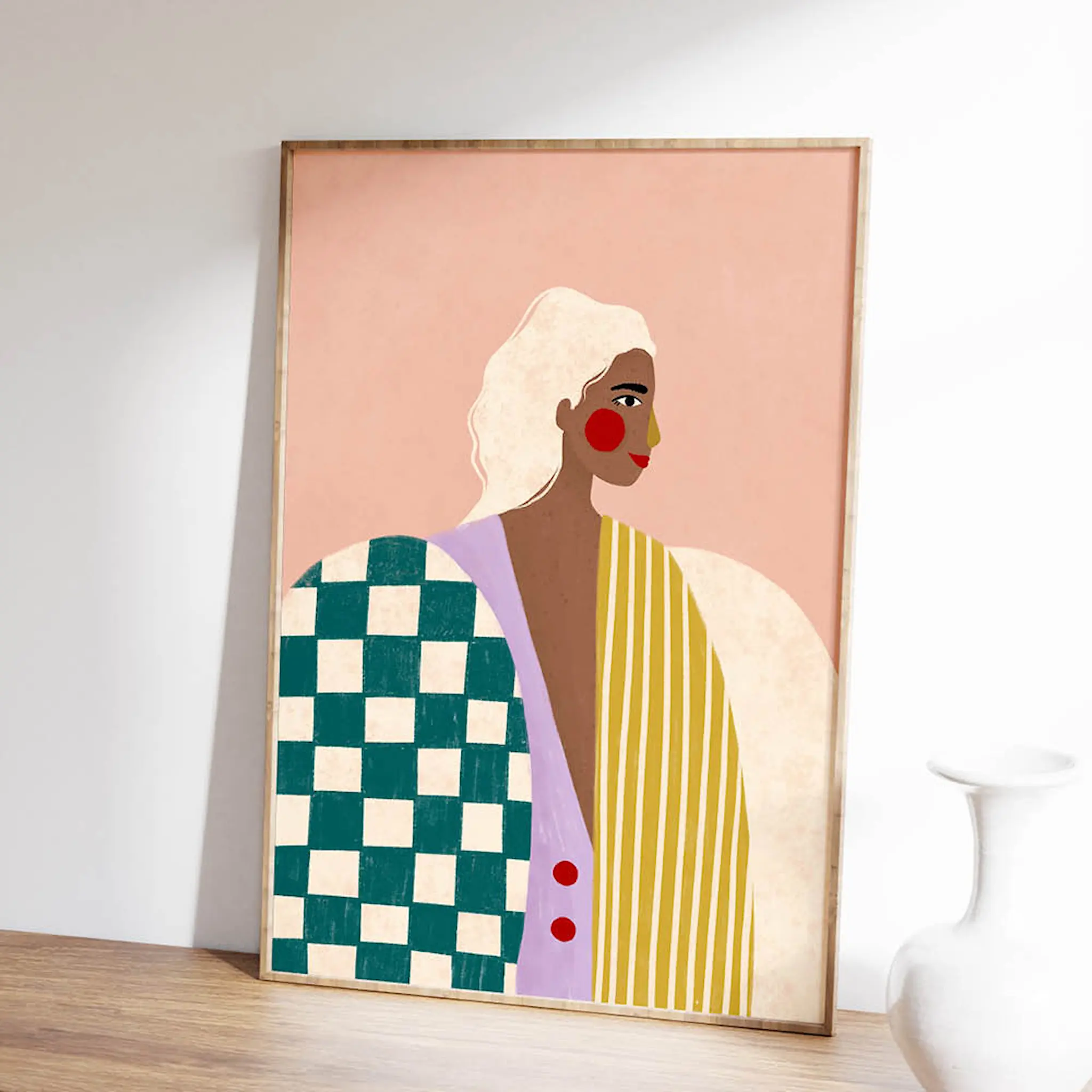 Poster & Frame Bea Muller Juliste 30x40 cm Funky blouse