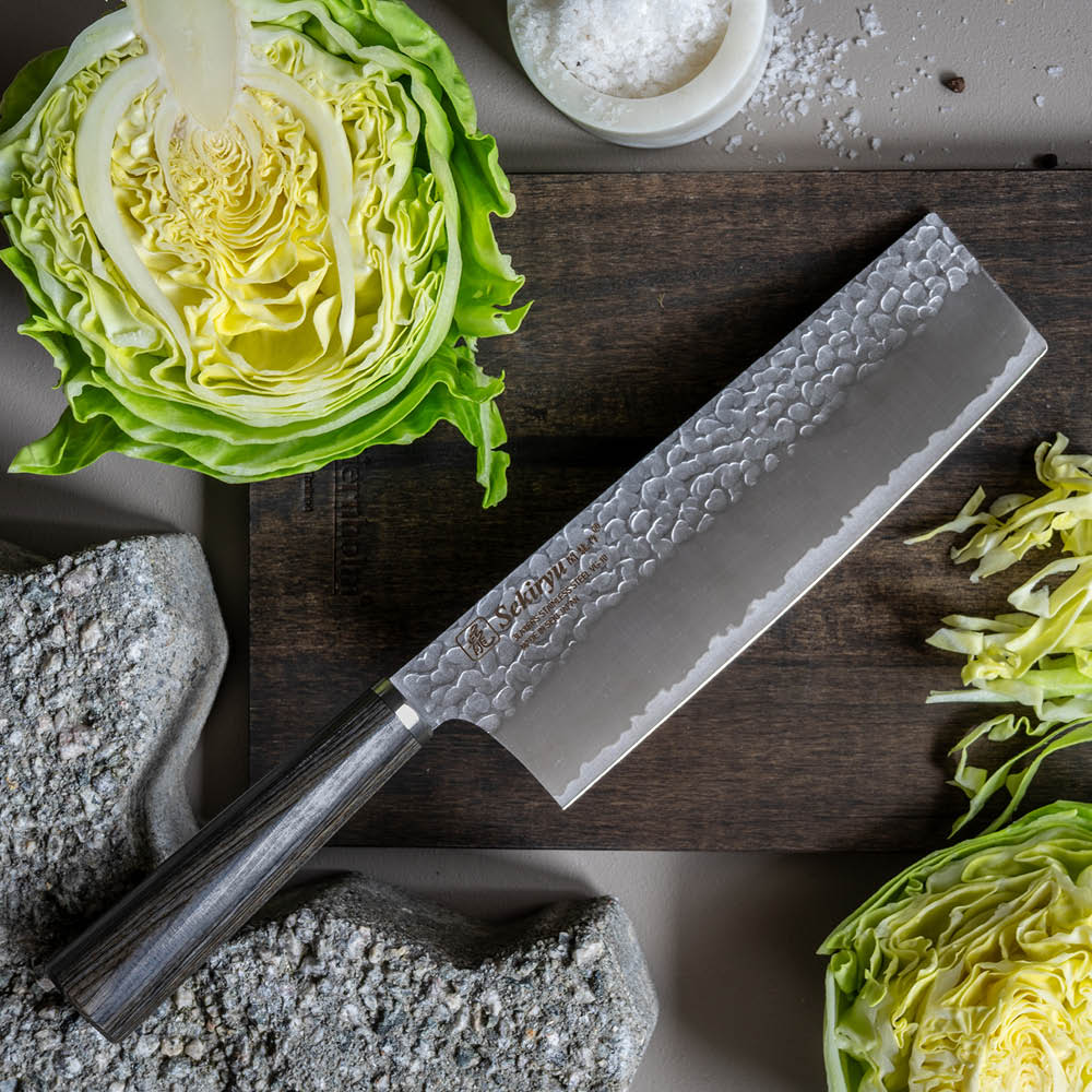 Sekiryu Charcoal chopperkniv 18 cm stål