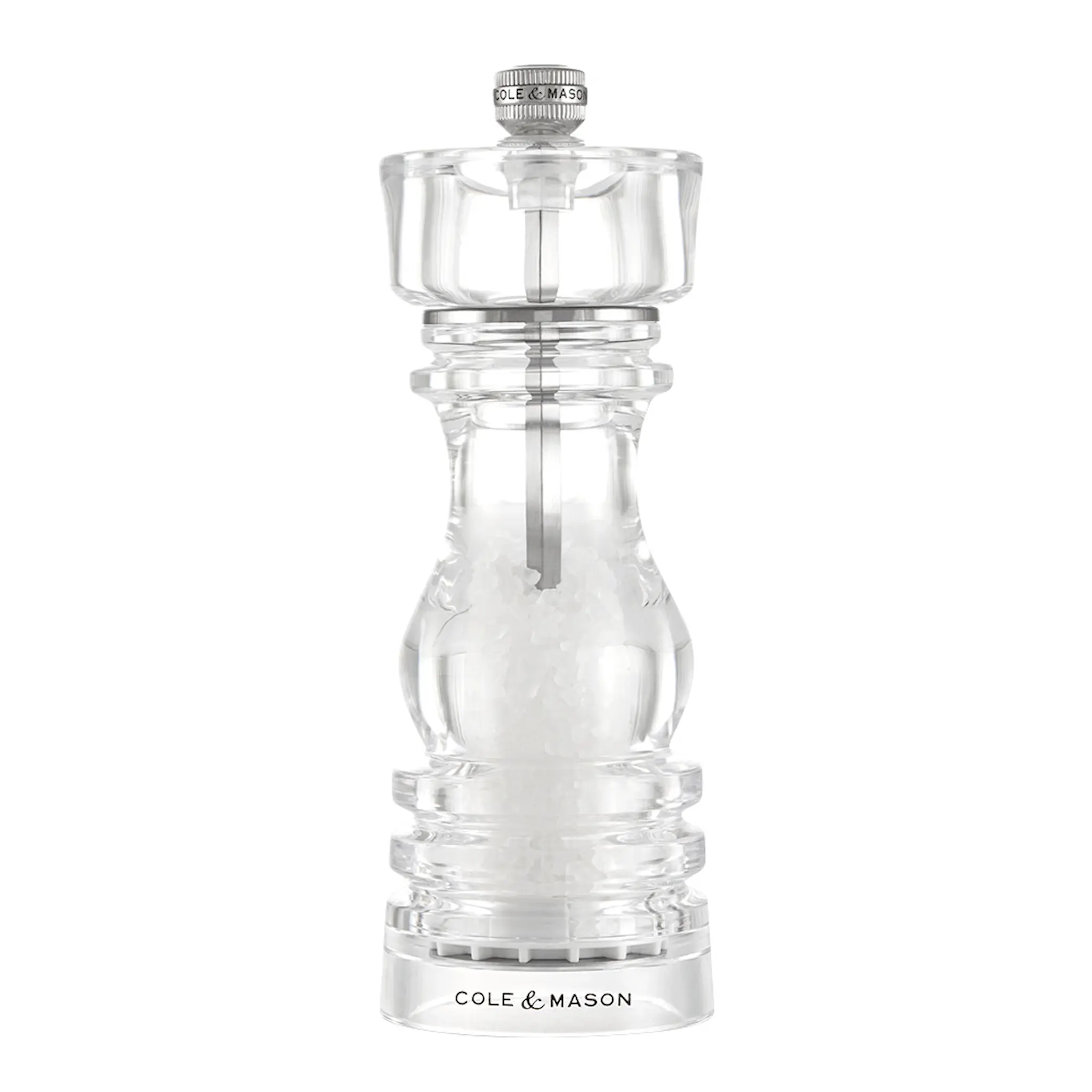 Cole & Mason London saltkvarn 18 cm klar