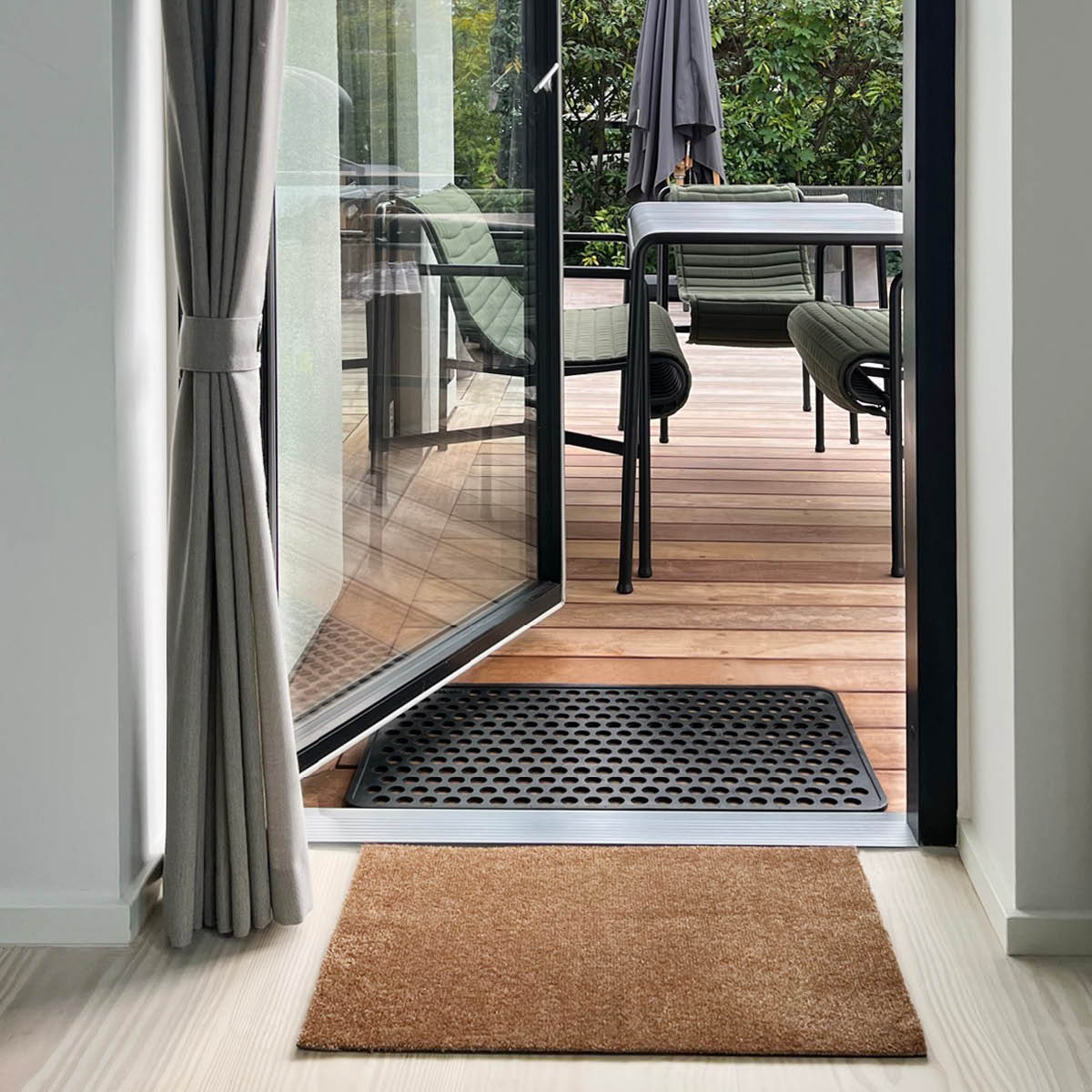 Tica Copenhagen Unicolor golvmatta 40x60 cm cognac