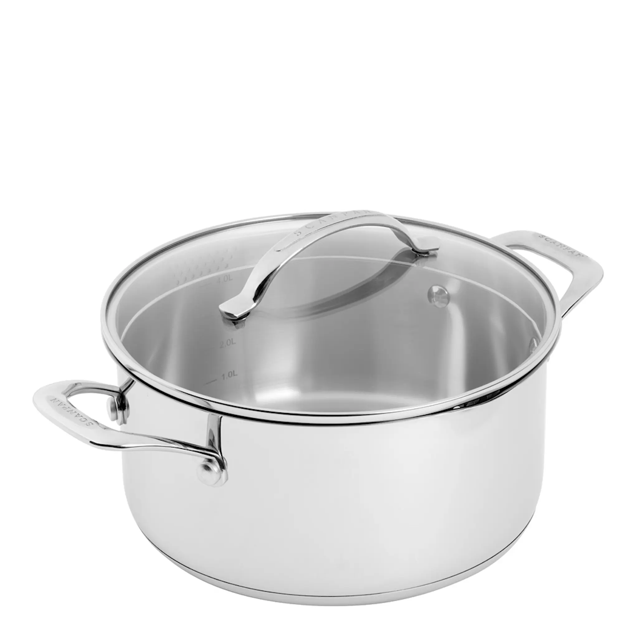 Scanpan STS Gryta med lock 4,8 L Rostfri