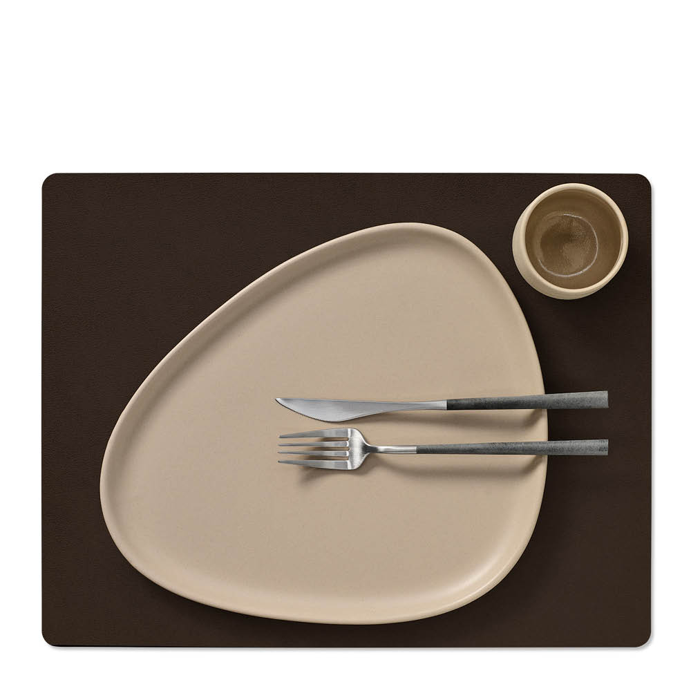 LIND DNA Square Nupo vändbar Pöytätabletti 35x45 cm Vanilla/Hazel