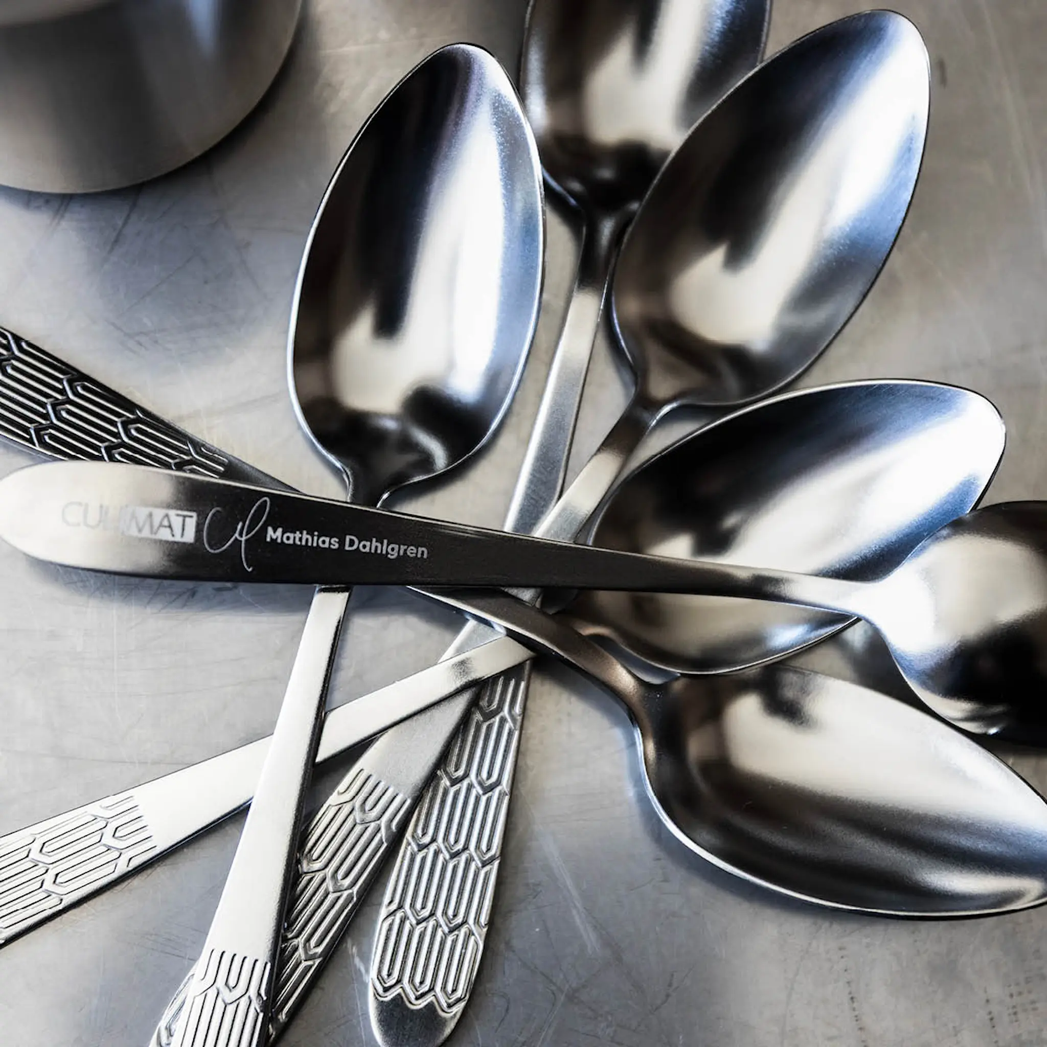 Culimat Mathias Dahlgren Chef's smakeskje med holder 10 deler