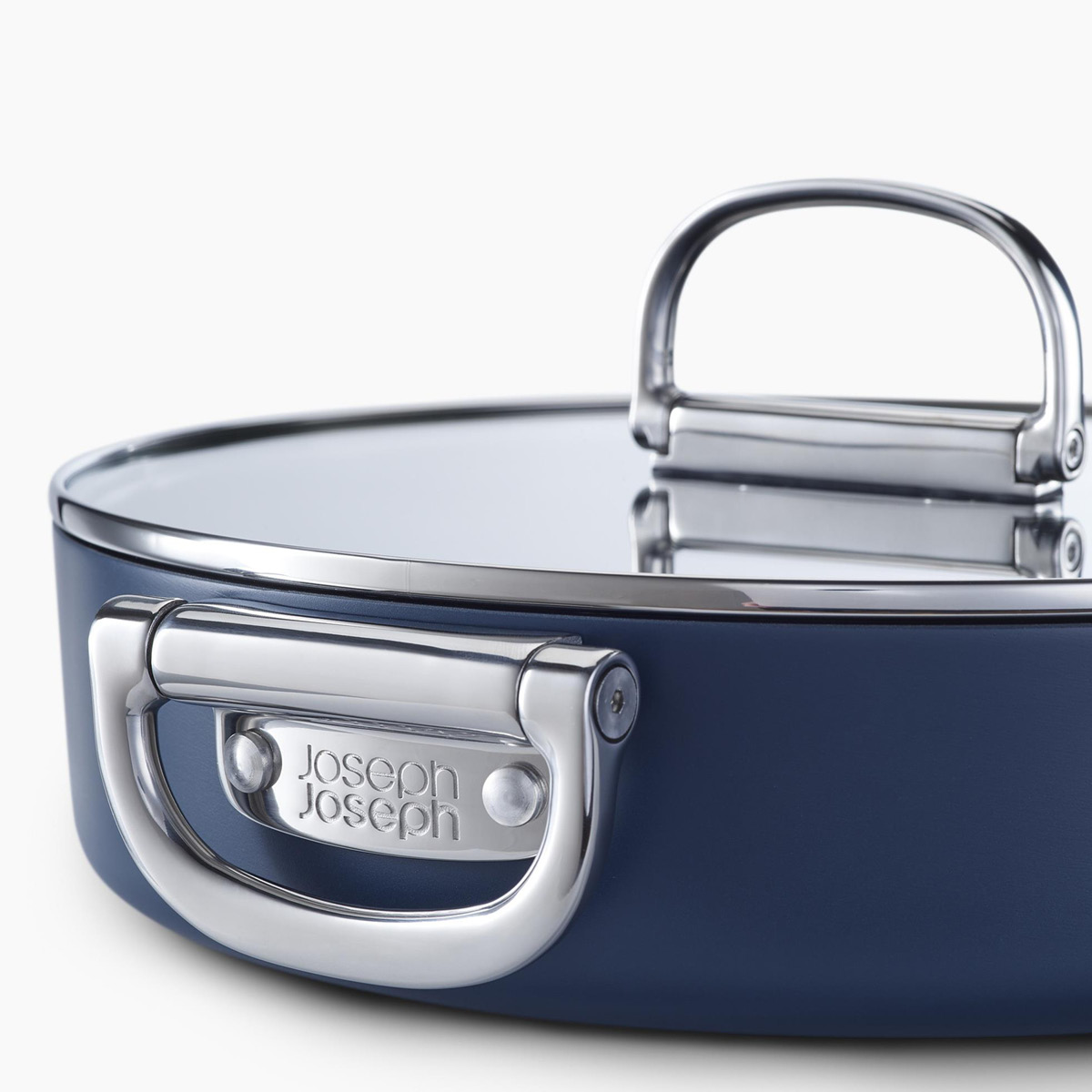 Joseph Joseph Space sautépanna med lock 28 cm midnight blue