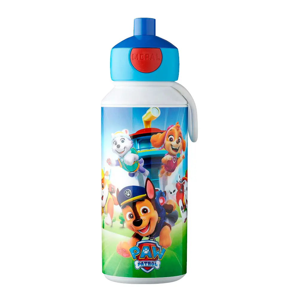 Campus drikkeflaske pop-up 0,4L paw patrol pups