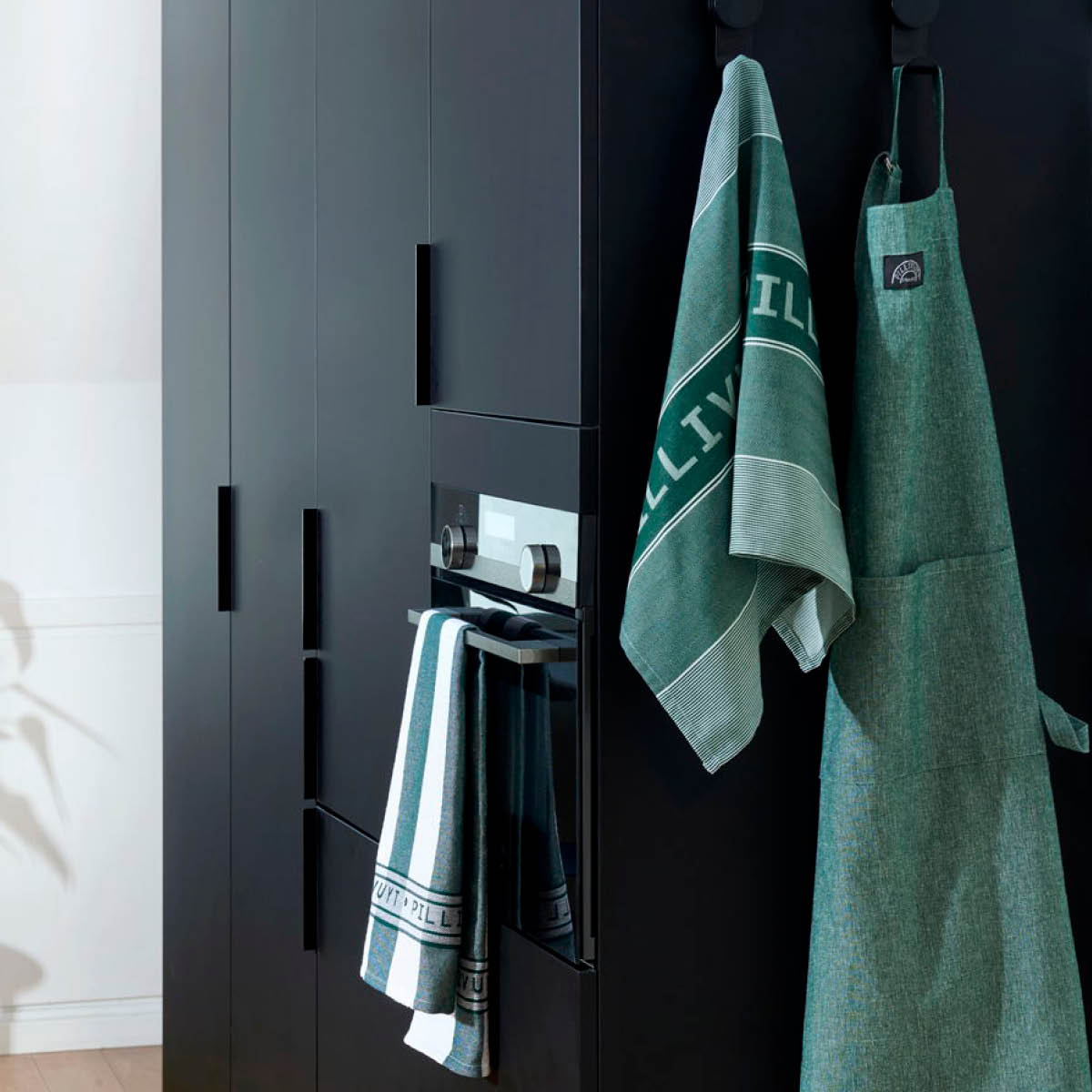 Pillivuyt Recycle kökshandduk 80x50 cm grön