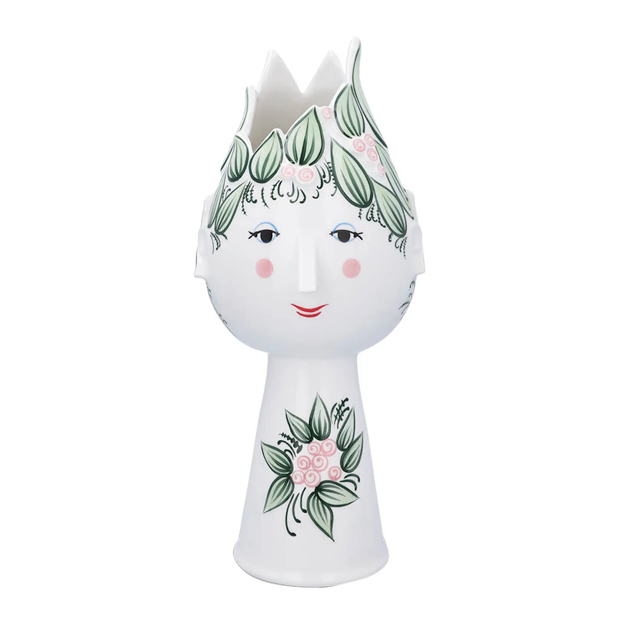 Bjørn Wiinblad Titania vas 50 cm grön