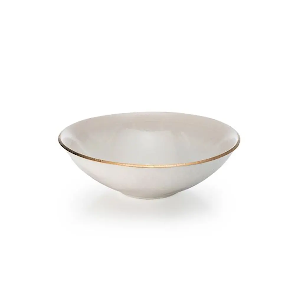 Heirol x Nosse Kulho 19 cm Edge Ivory Gold