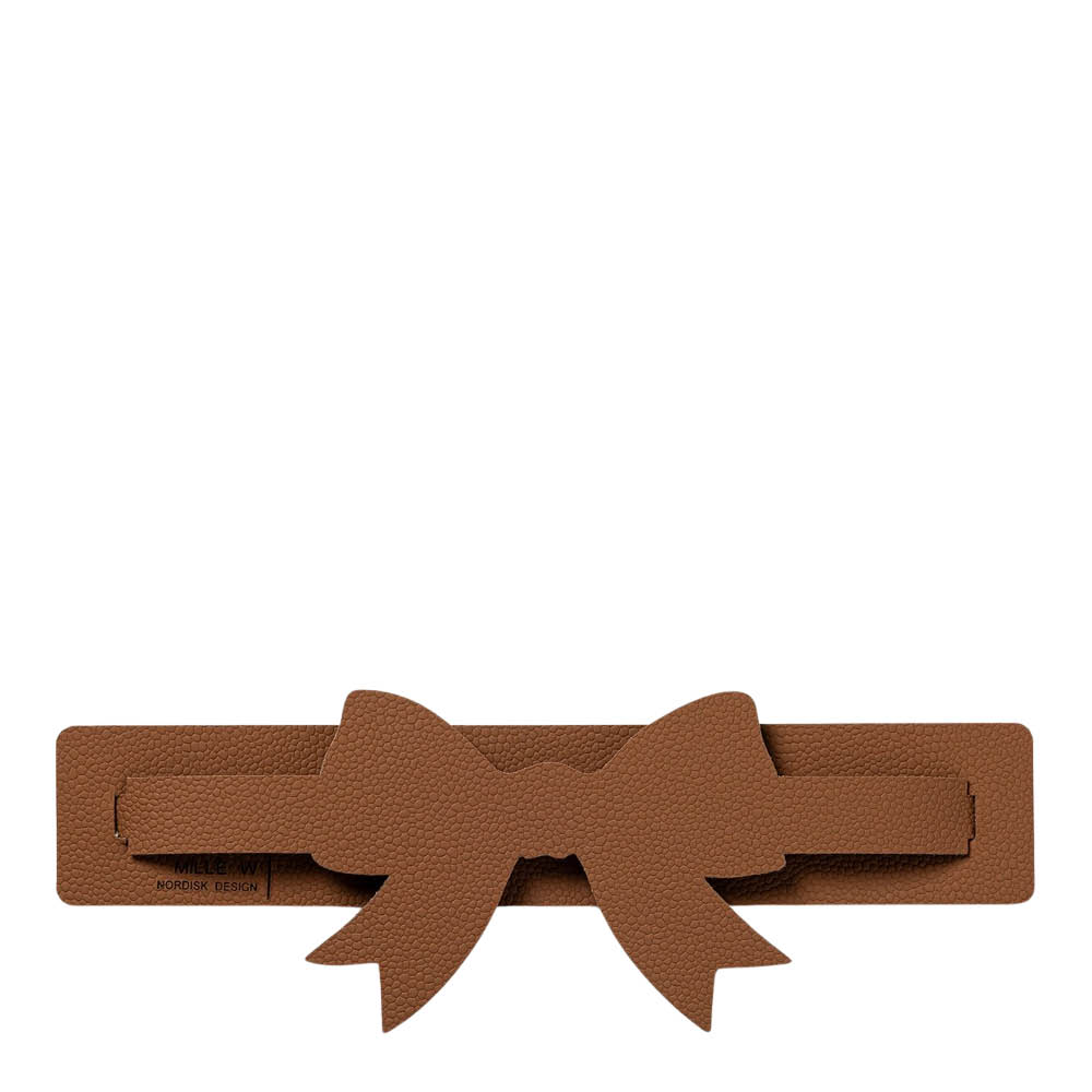 MiLLE W NORDISK DESIGN Rosett servetthållare 9x26 cm brun