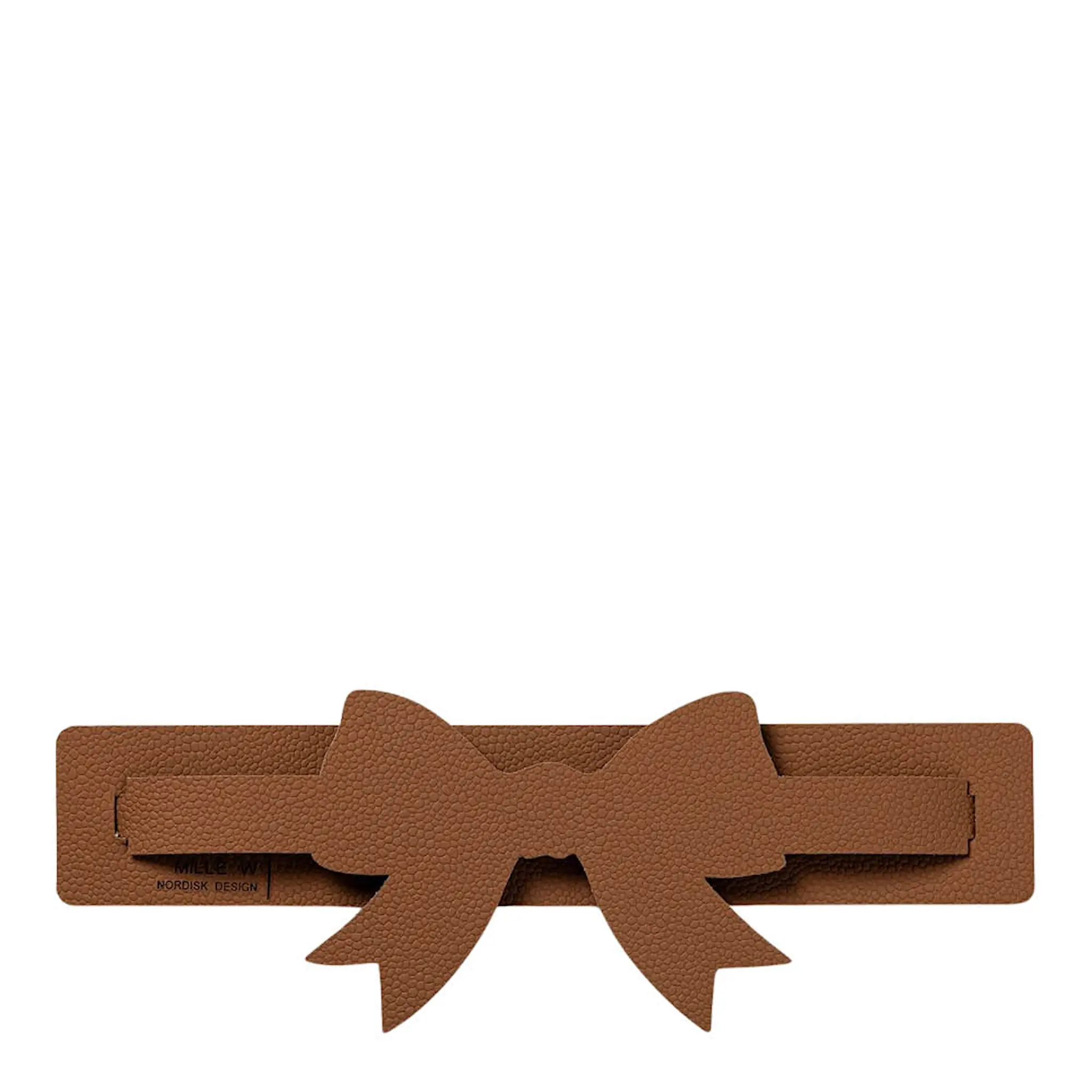 MiLLE W NORDISK DESIGN Rosett servetthållare 9x26 cm brun