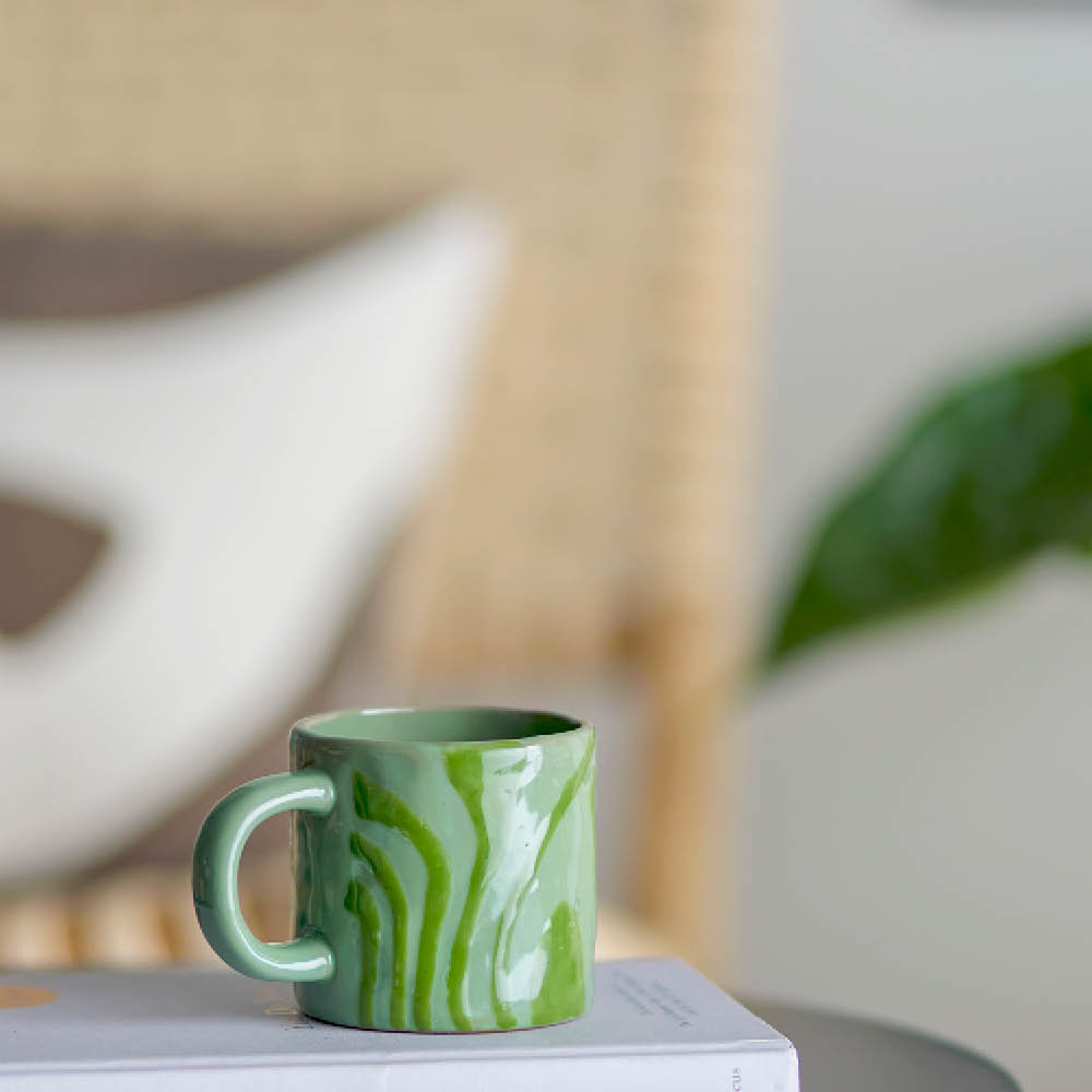 Bloomingville Ninka Mugg 25 cl Grön