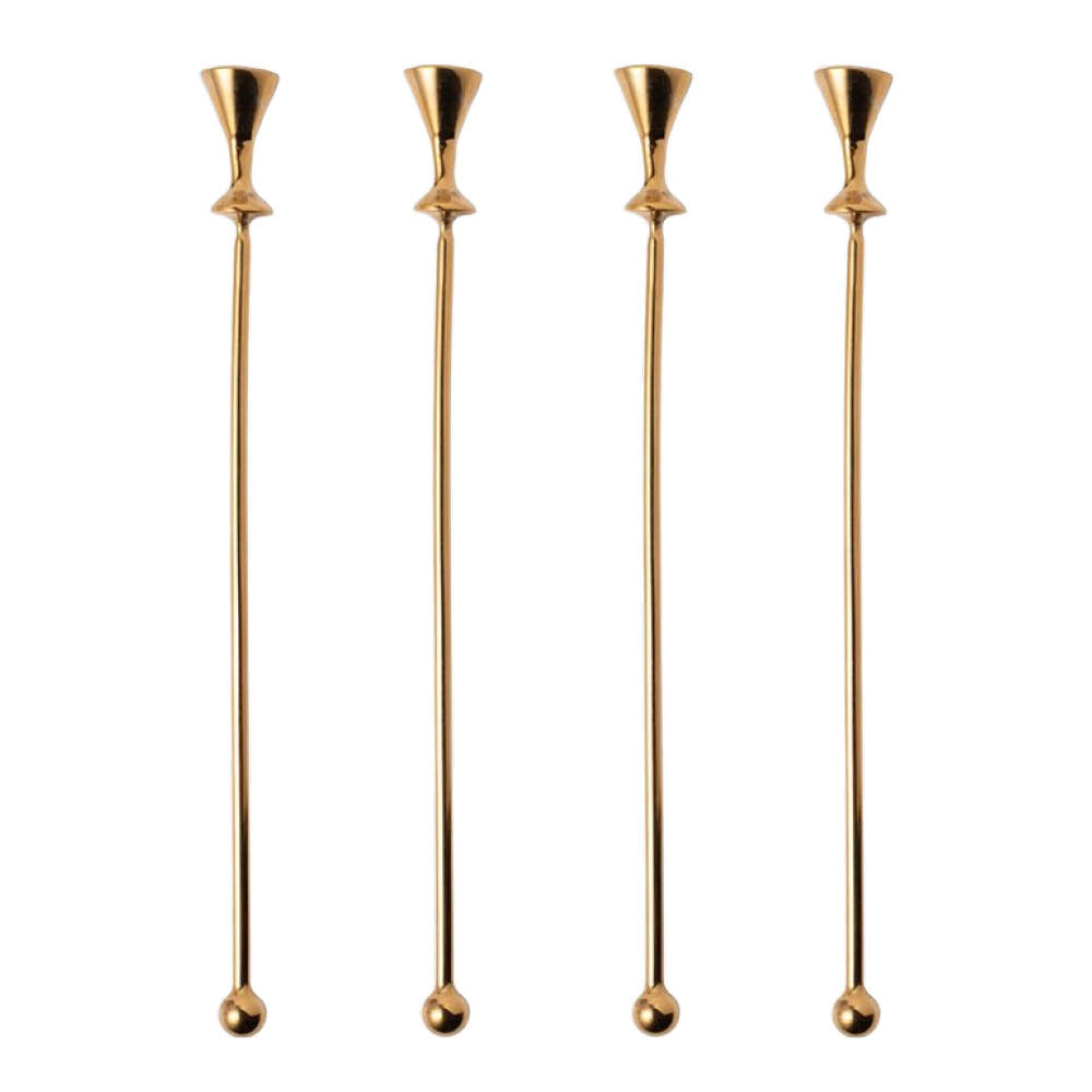 Vondels Cocktail Club Drinkkitikku lasi 15,5 cm 4 kpl Teräs