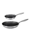 Santo stekpanna 2 delar 20+28 cm stål/svart
