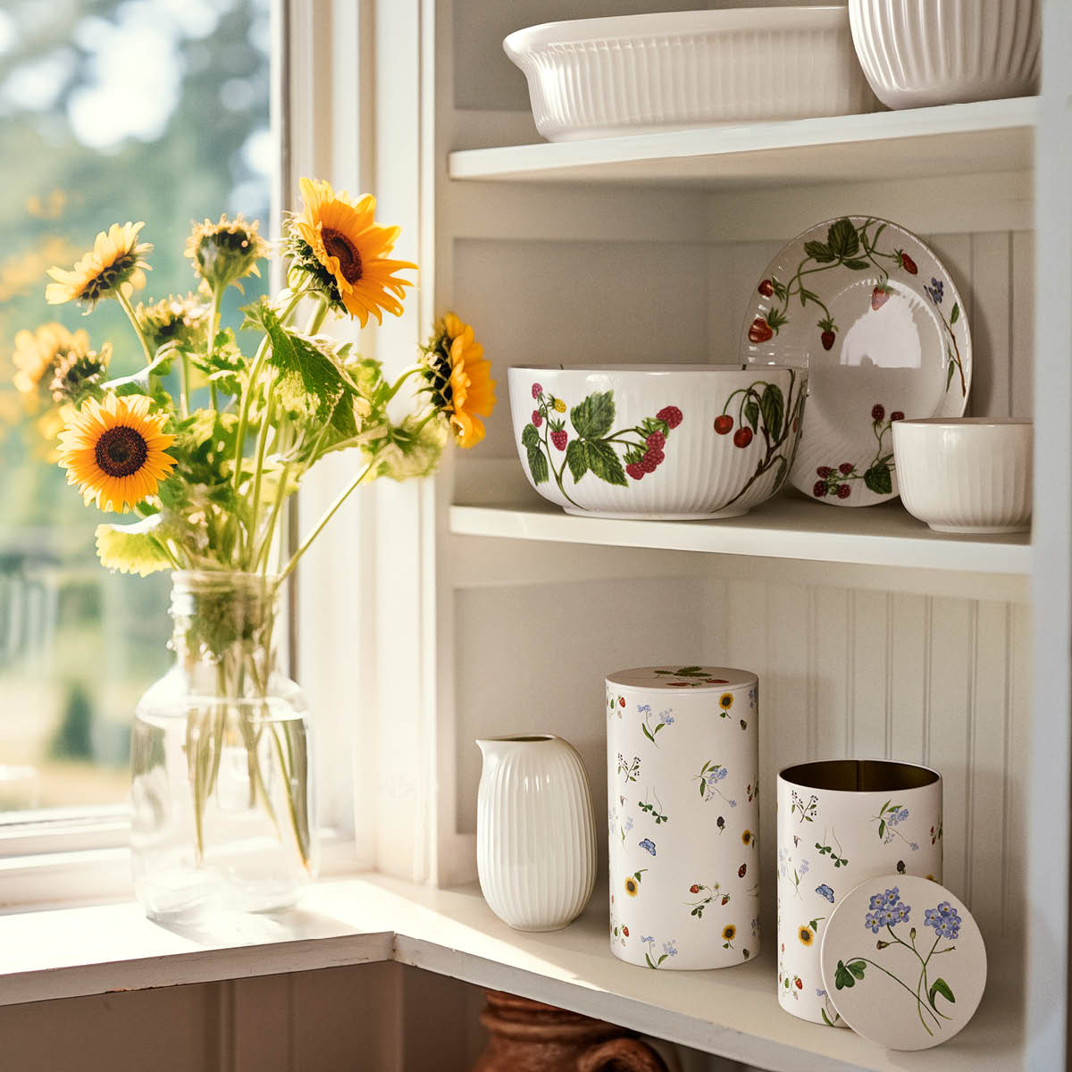 Kähler Hammershøi Summer Syvä Lautanen 21 cm Summer Berries