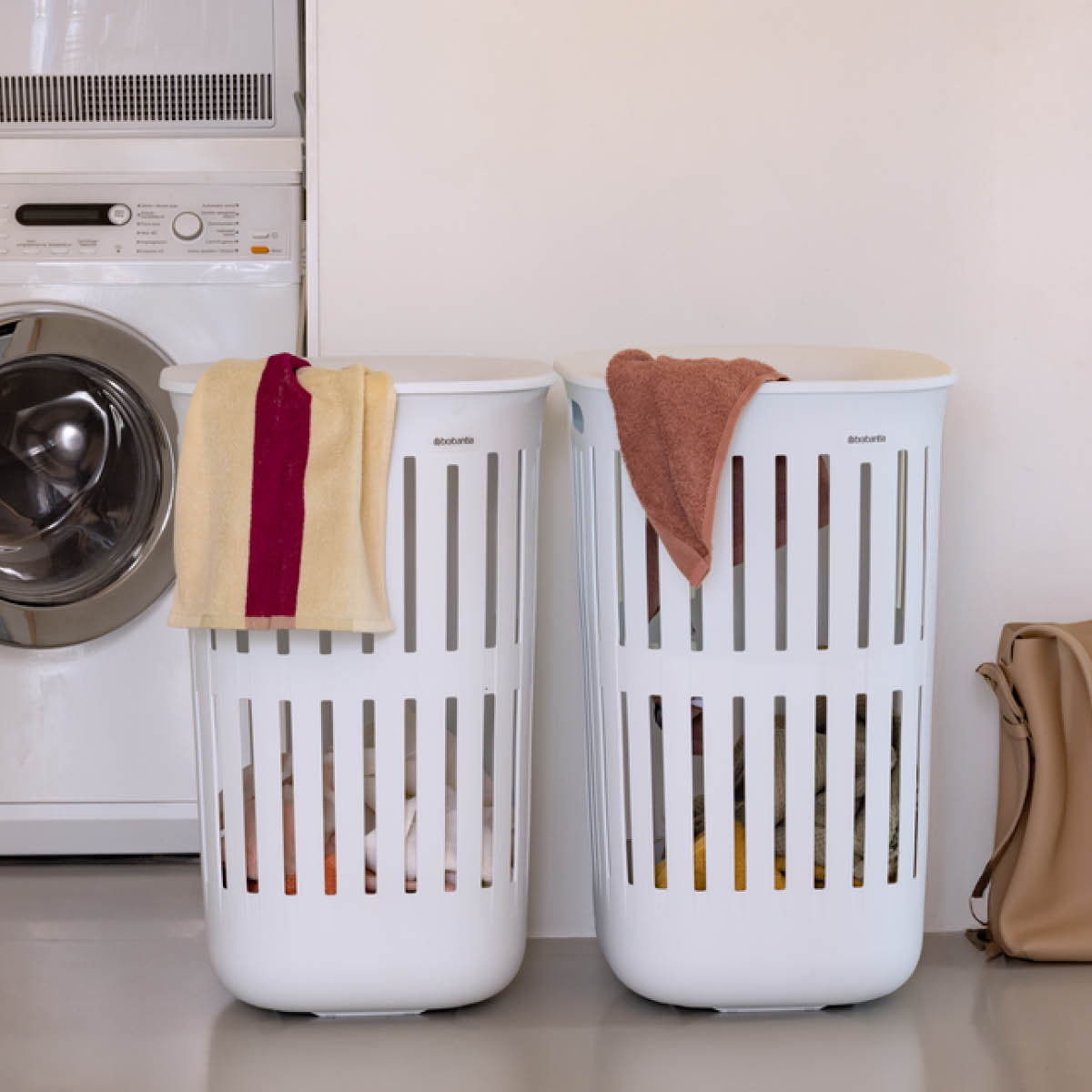 Brabantia Collect-It tvättkorg 55 L vit