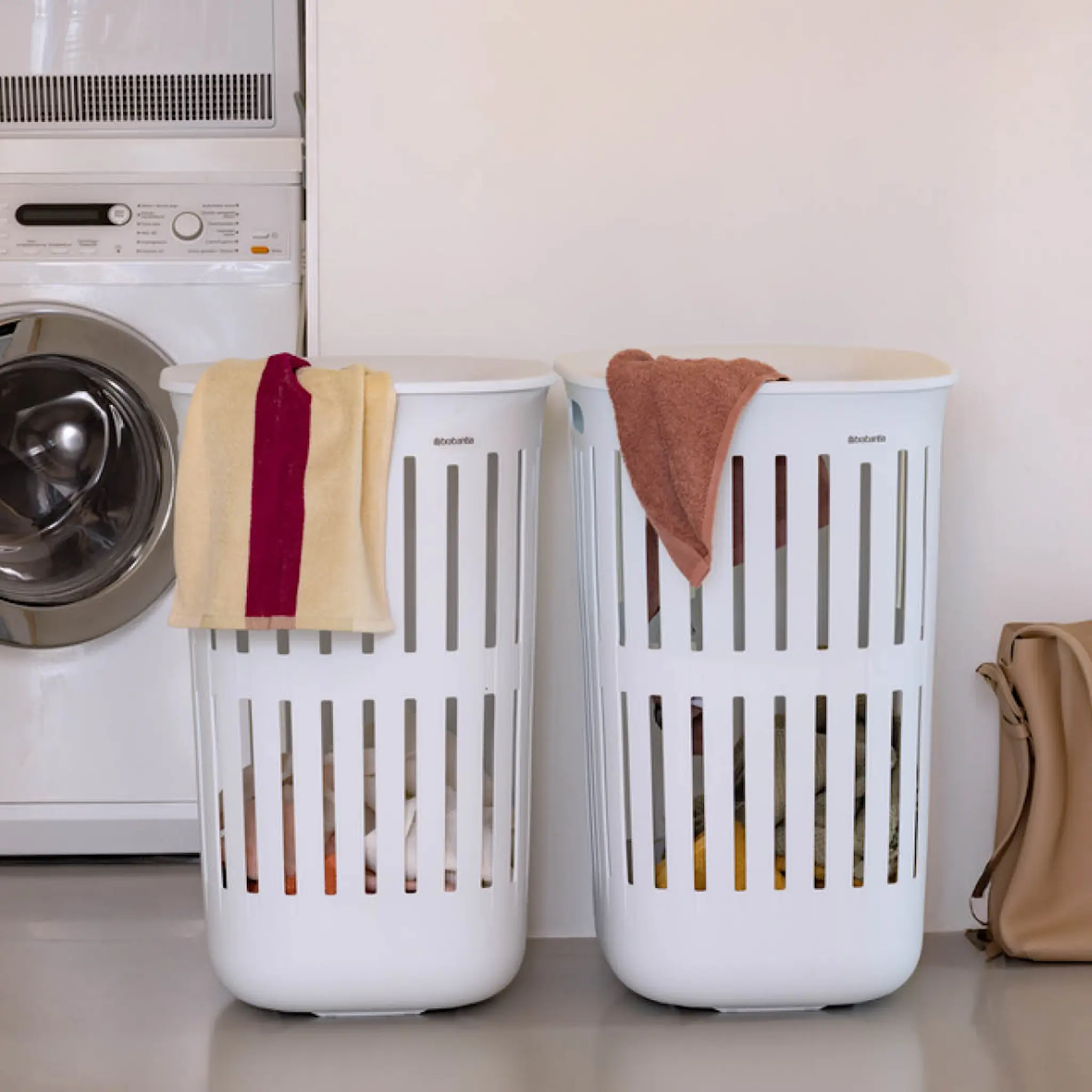 Brabantia Collect-It tvättkorg 55 L vit