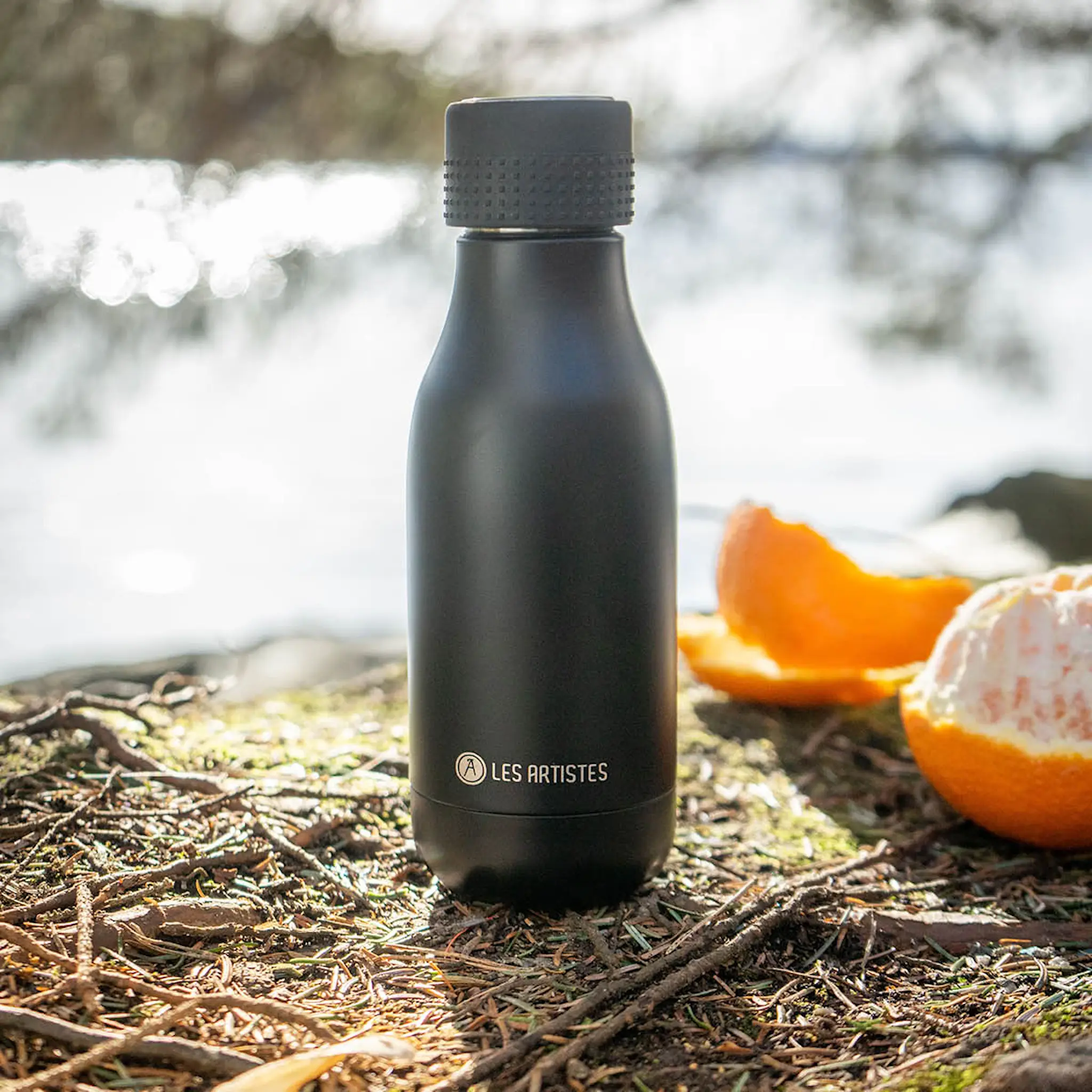 Les Artistes Bottle Up Termosflaska 28 cl Matt Svart