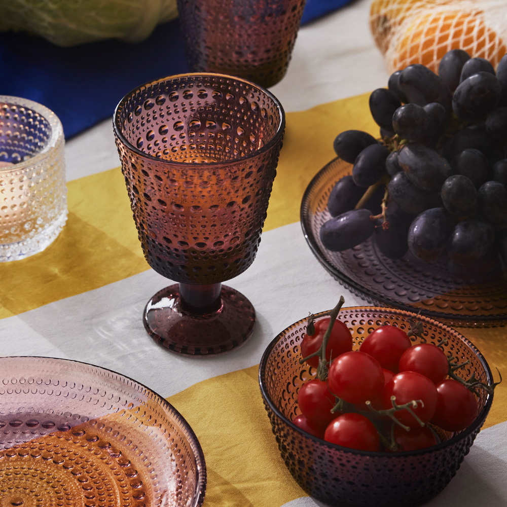 iittala Kastehelmi Juomalasi jalallinen 26 cl 2 kpl