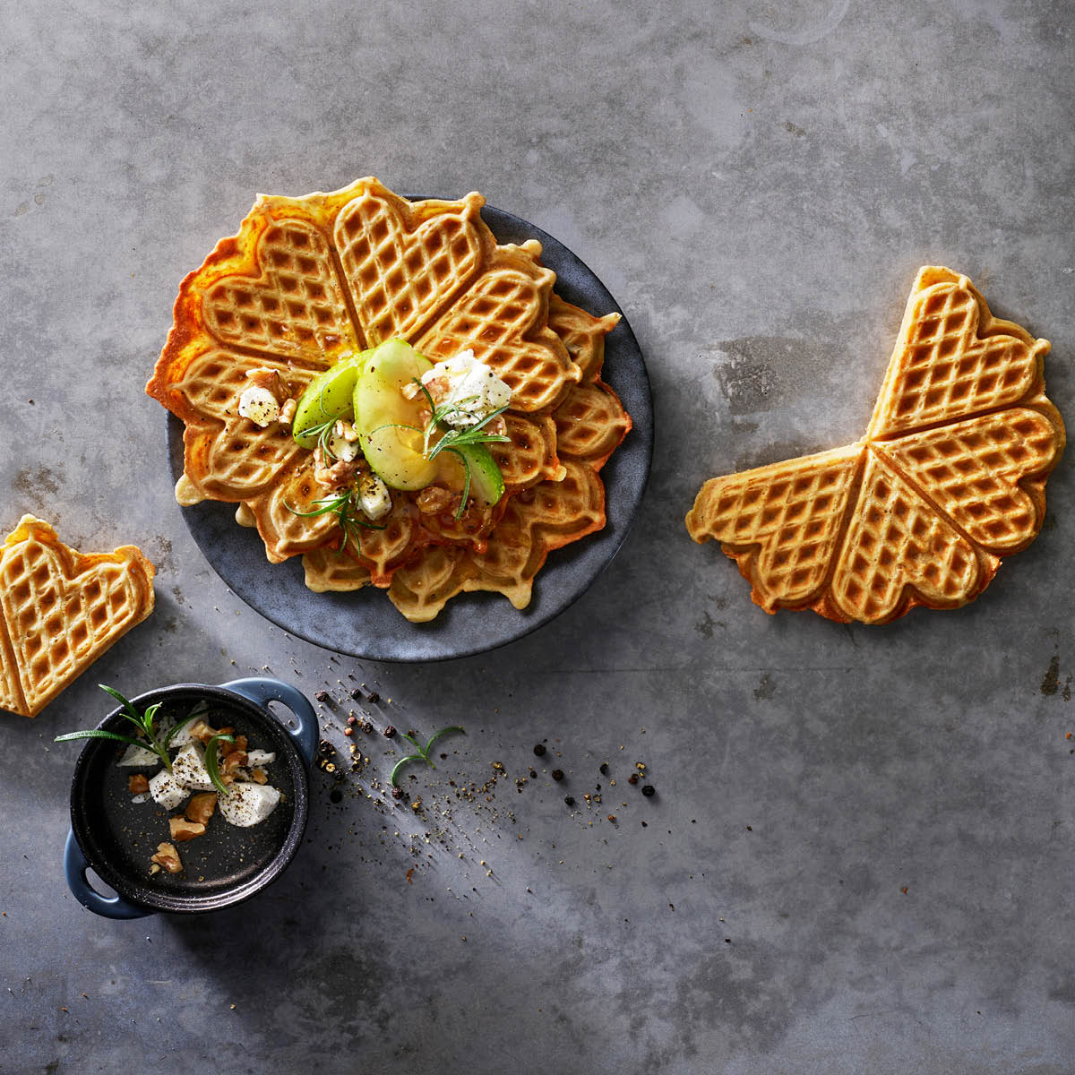 Wilfa Vohvelirauta tupla WAD-619B Musta