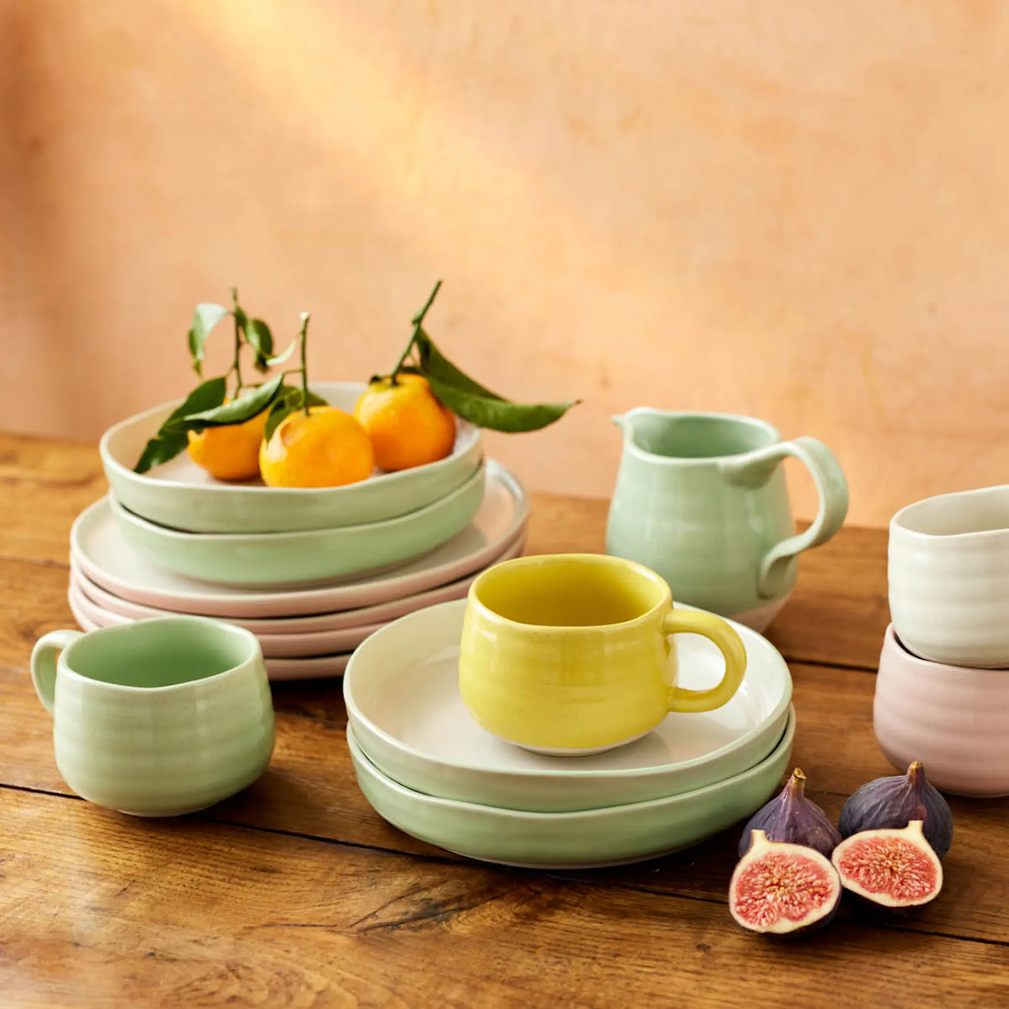 Jamie Oliver Big Love skål 22 cm 4-pack grön