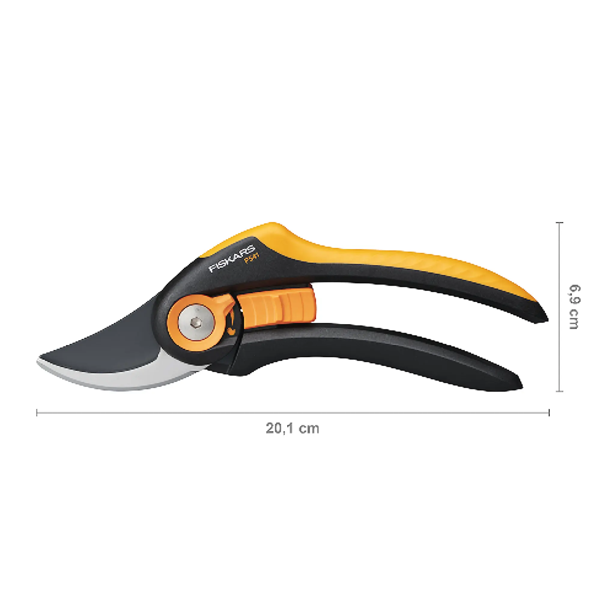 Fiskars Plus™ sekatör P541 21 cm svart/orange