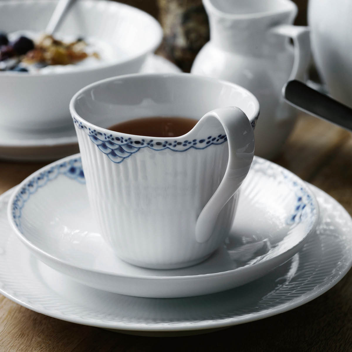 Royal Copenhagen Prinsesse kopp og skål 24 cl