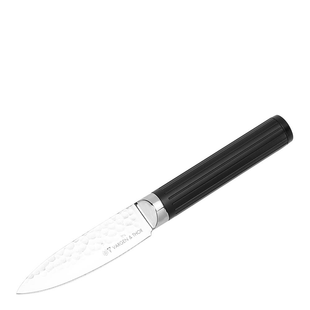 Vargen & Thor Glima Vihannesveitsi 9 cm Teräs/Musta