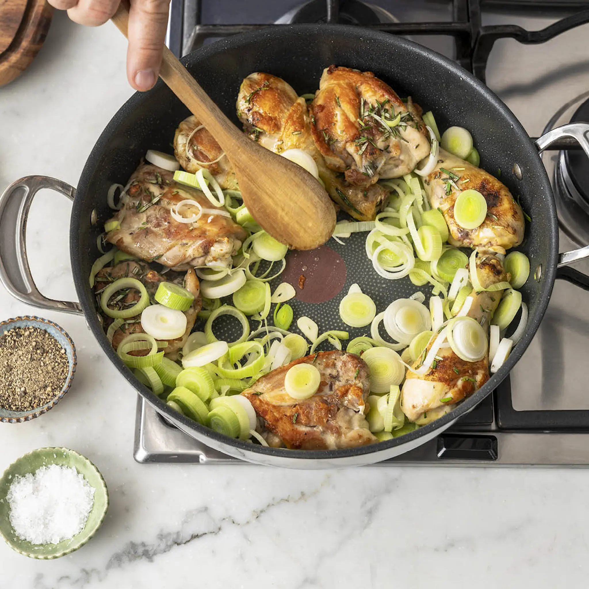 Tefal Jamie Oliver Cook's Classics paistinpannu all-in-one 30 cm 4,9 L