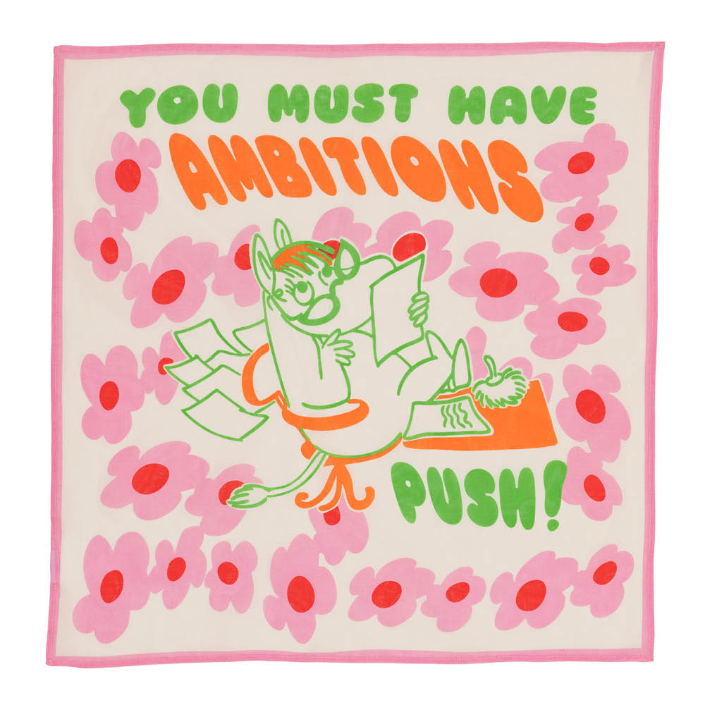 Moomin Arabia Muumi Rebel Club Huivi 55x55 cm Boss Lady