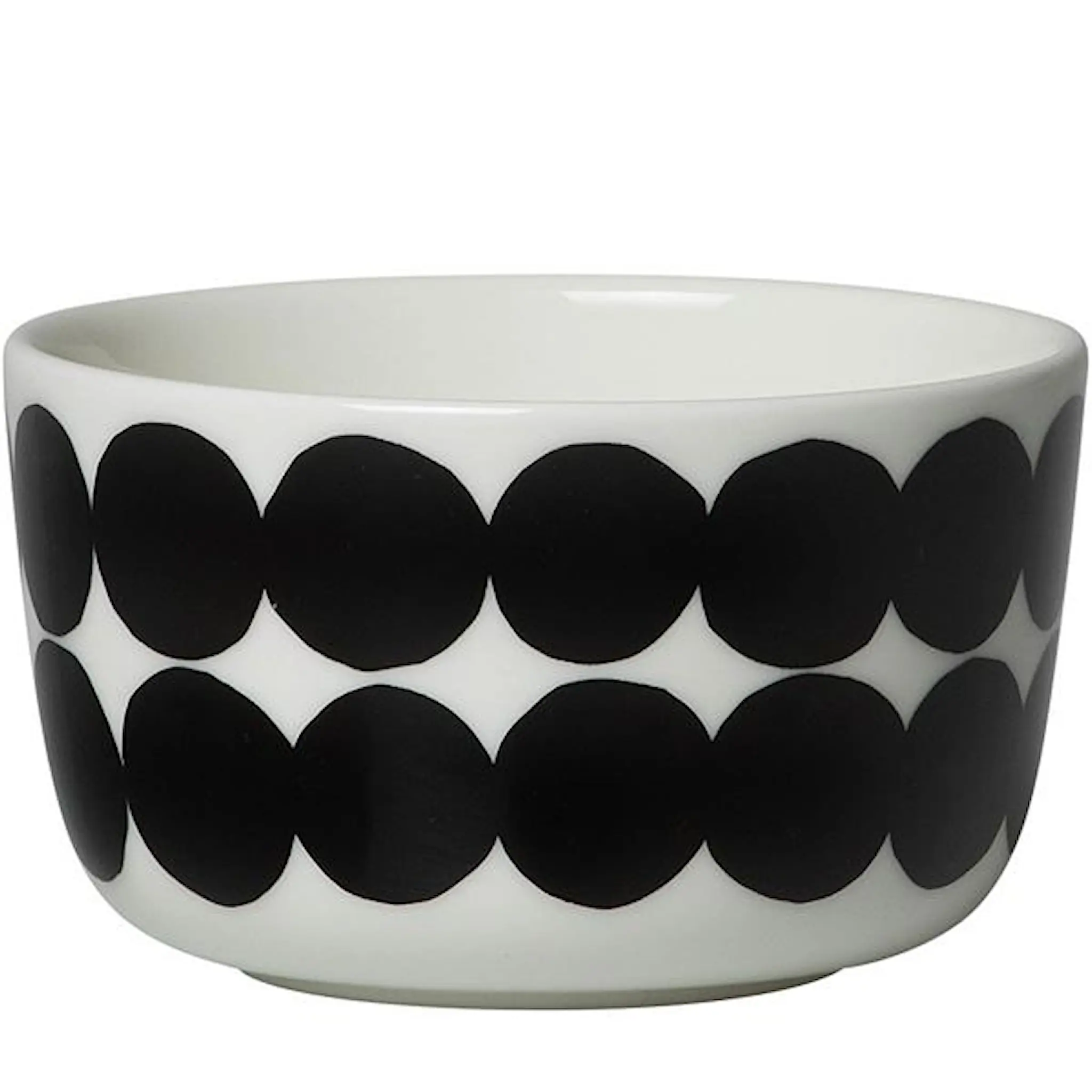 Marimekko Siirtolapuutarha Skål 25 cl Svart/Vit