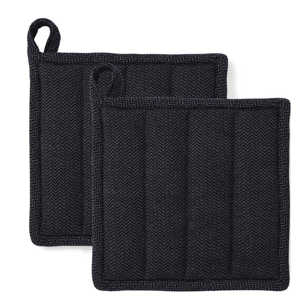 Rosendahl Garn gryteklut 22x22 cm 2 stk mørk grå