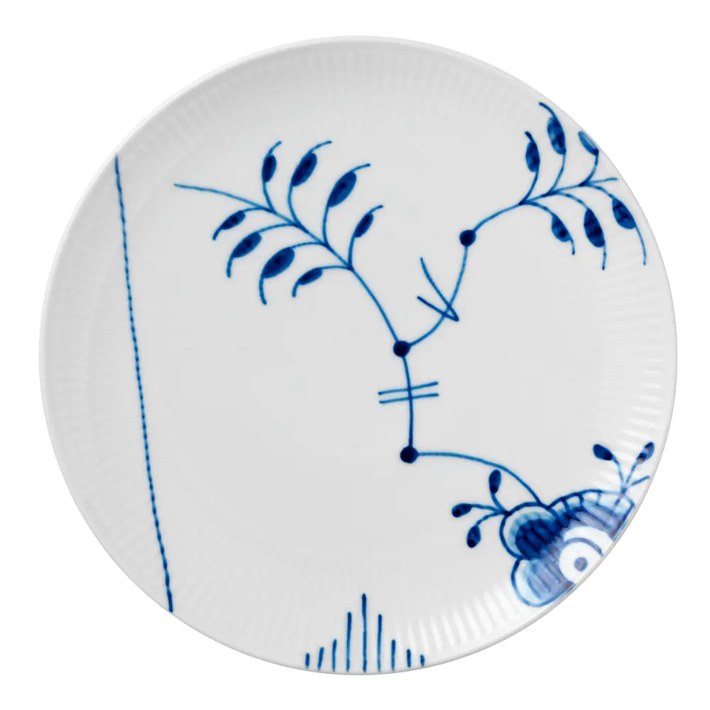 Blue Fluted Mega Lautanen 23 cm