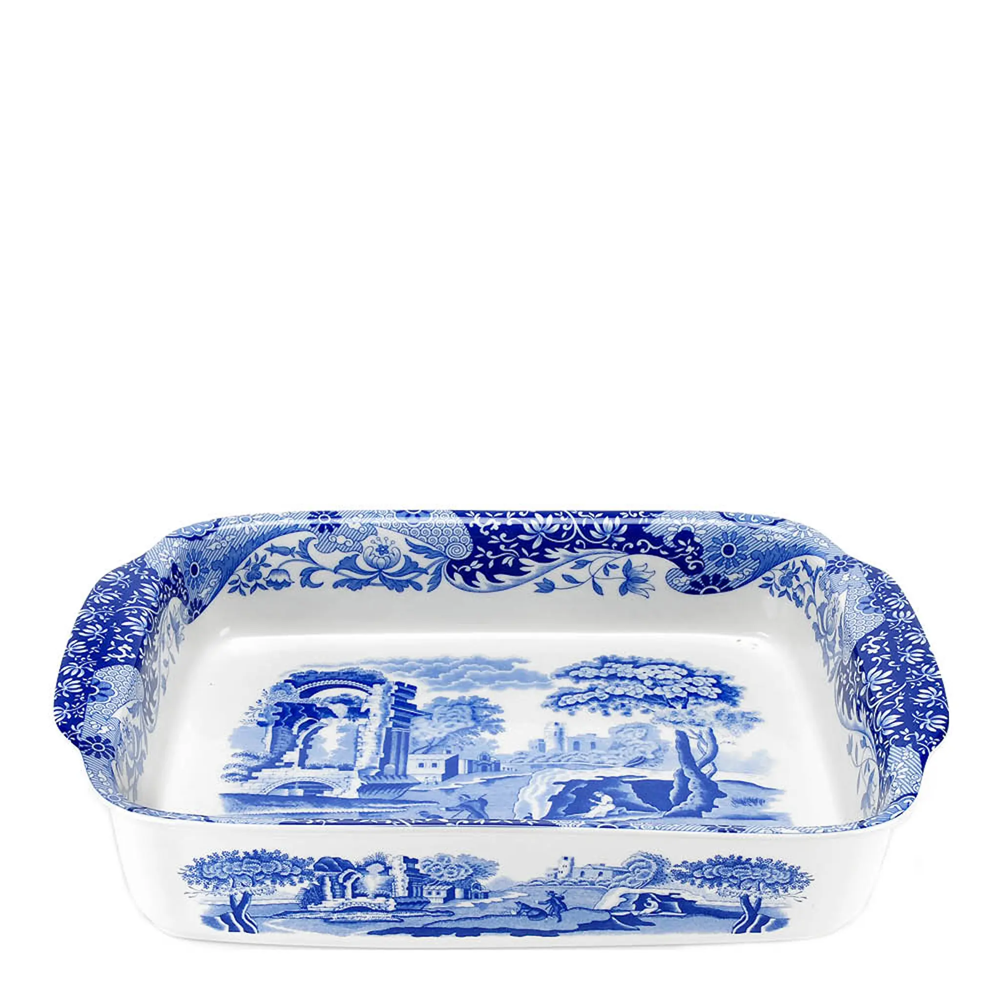 Spode Blue Italian Uunivuoka 29,7x22,1 cm Sininen/Valkoinen