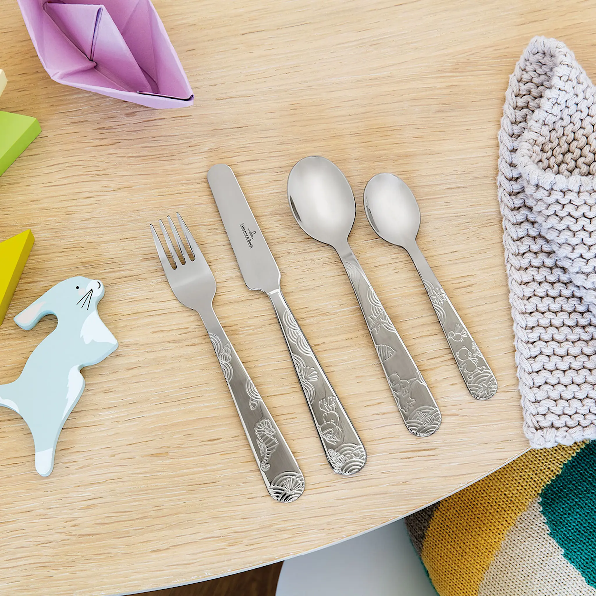Villeroy & Boch Happy as a Bear barnbestick 4 delar