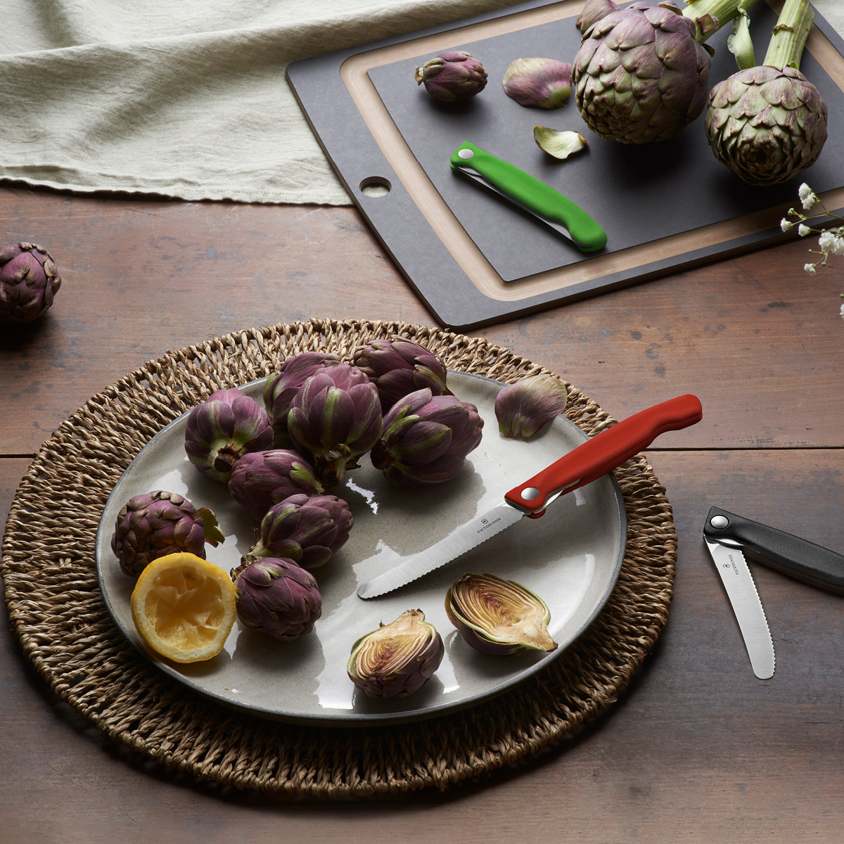 Victorinox Victorinox Vihannesveitsi taitettava 11 cm Punainen