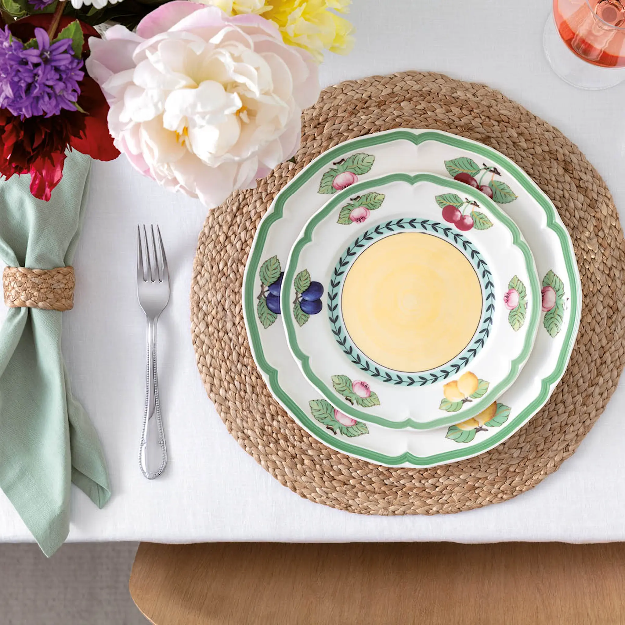 Villeroy & Boch French Garden Tallrik Fleurence flat 26 cm