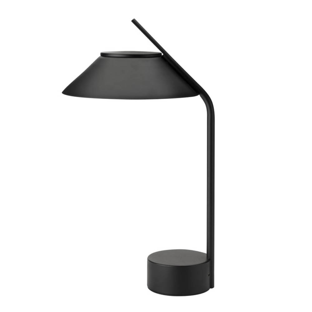 Stelton Nordic Vinkel LED lampa portabel svart