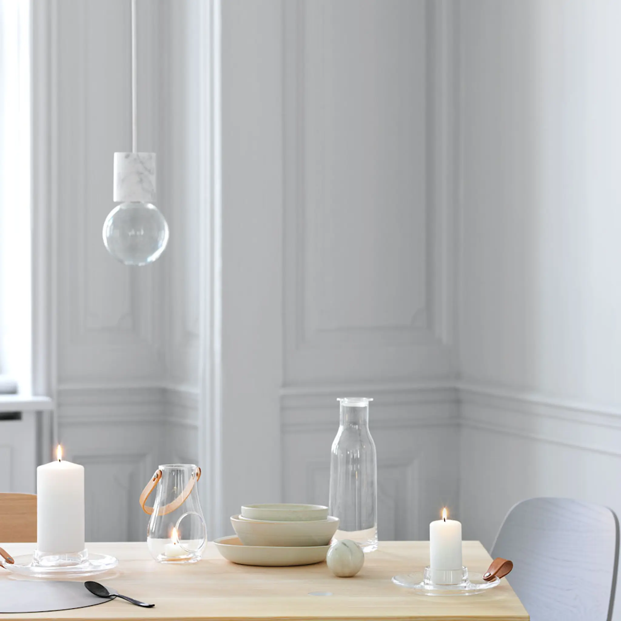 Holmegaard Design with Light Lanterna 16 cm Klar