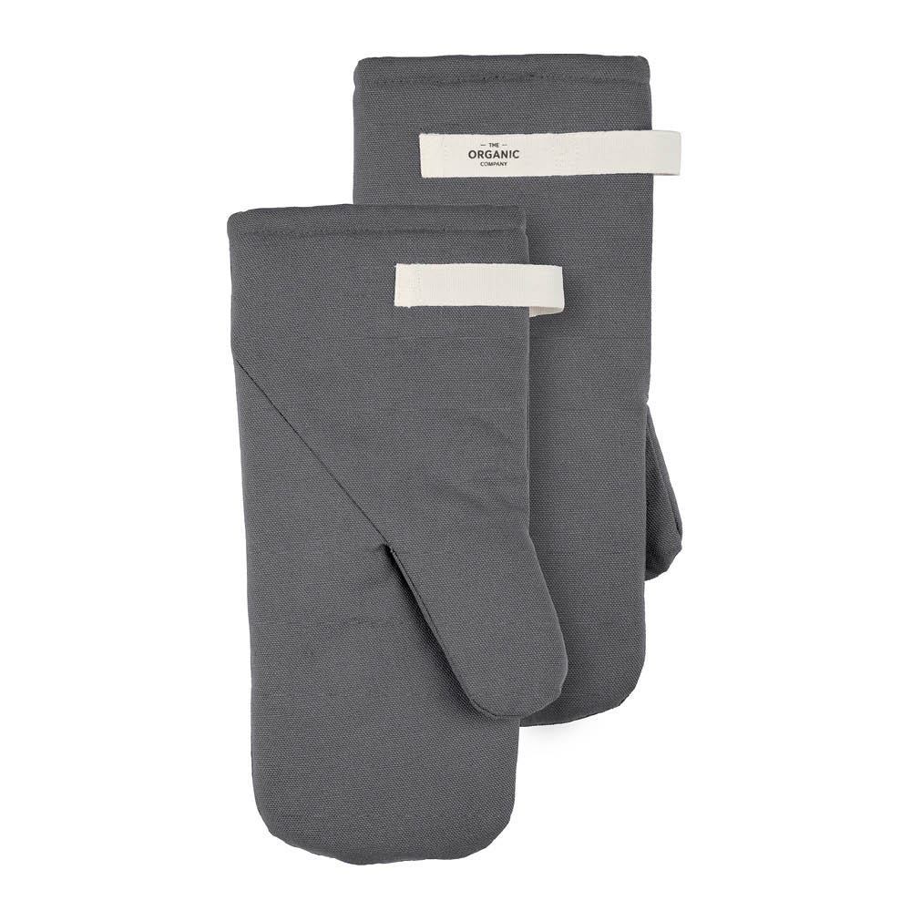 The Organic Company - Uunikinnas 15x31 cm 2 kpl Dark grey