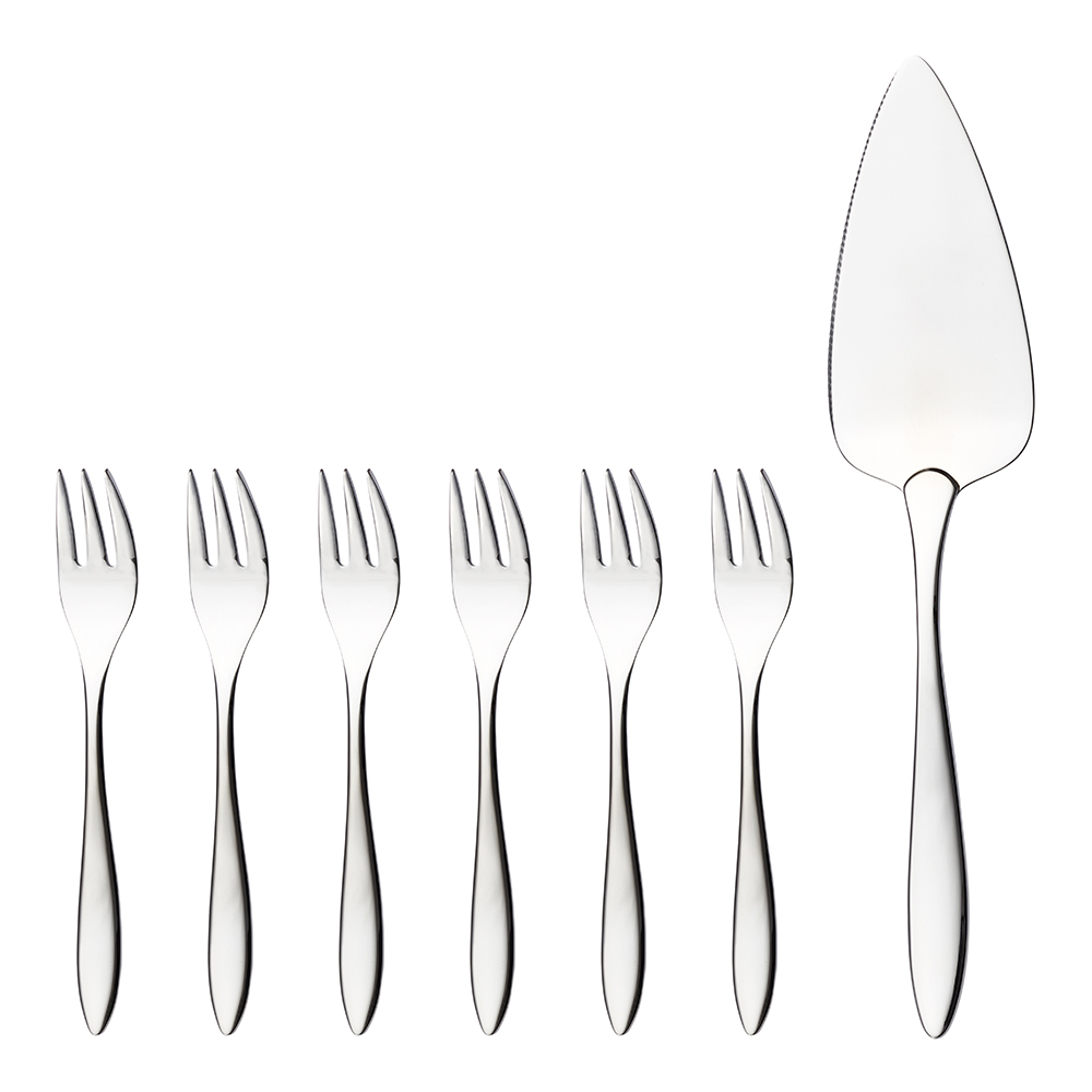 Hardanger bestikk Maria Kakkuaterimet 7 osaa