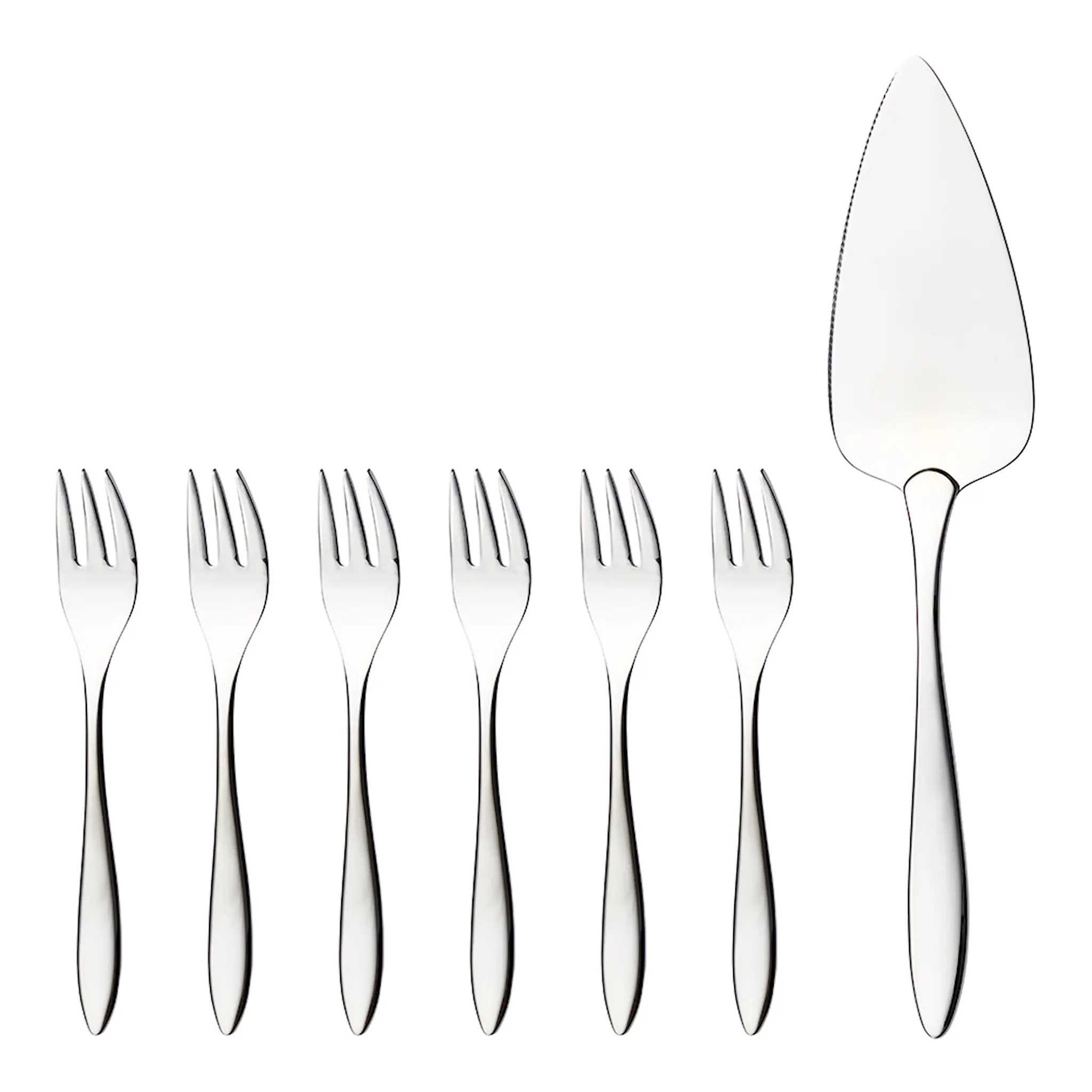 Hardanger bestikk Maria Kakkuaterimet 7 osaa