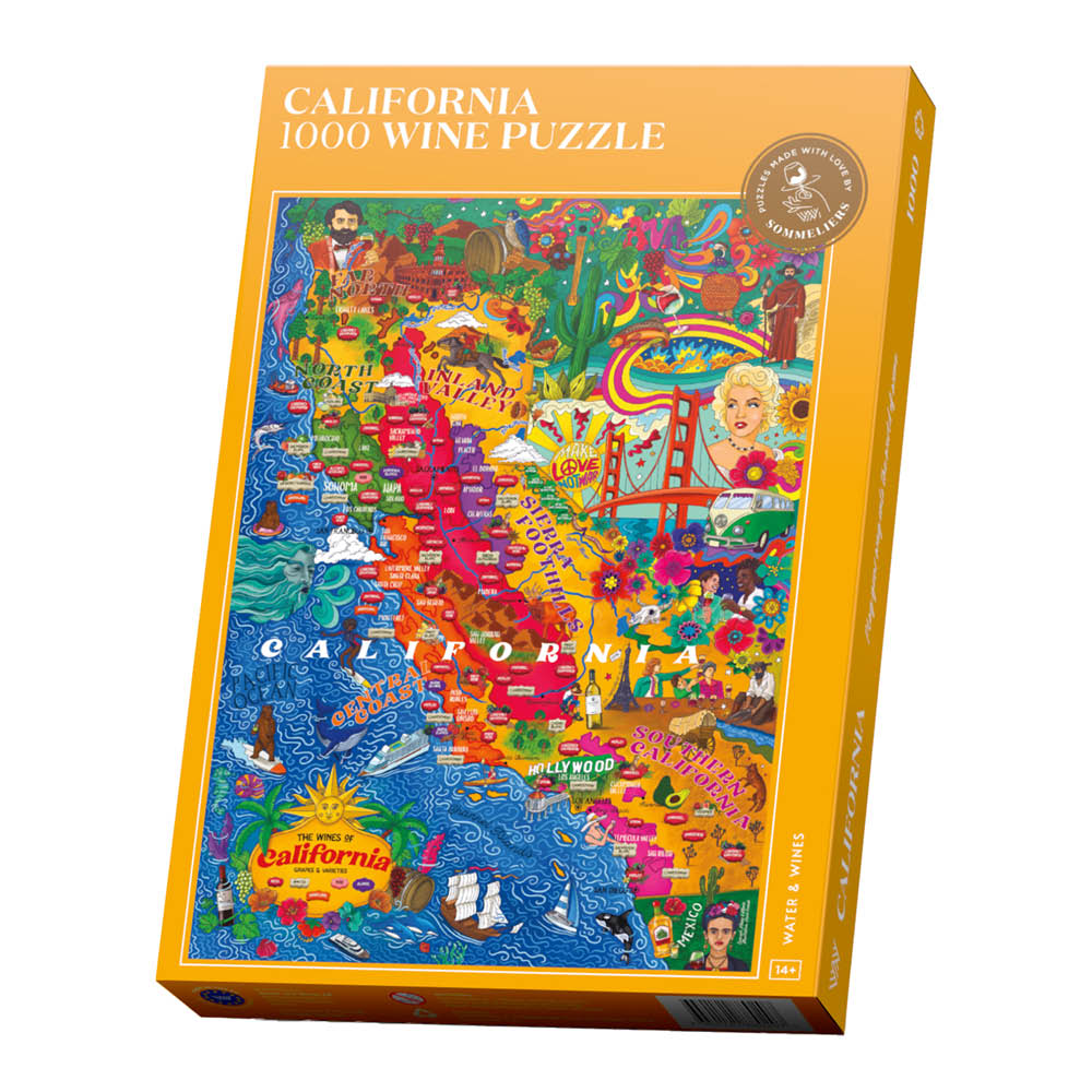Water and Wines - Wine Puzzle Palapeli 1000 palaa