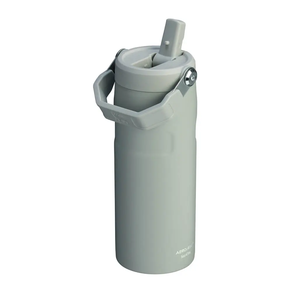 IceFlow Flip Straw 2.0 Bottle termoflaske 0,47L Ash