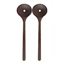 Yami salladsbestick 2 delar brun