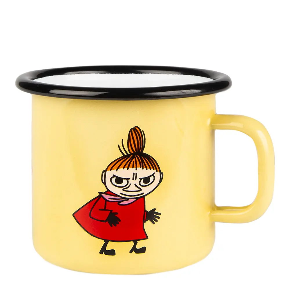 Muumi Emalimuki Pikku Myy 2,5 dl Keltainen
