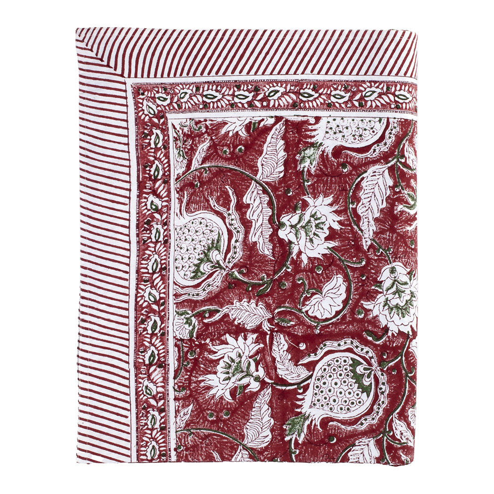 Chamois Pomegranate duk 170x270 cm röd