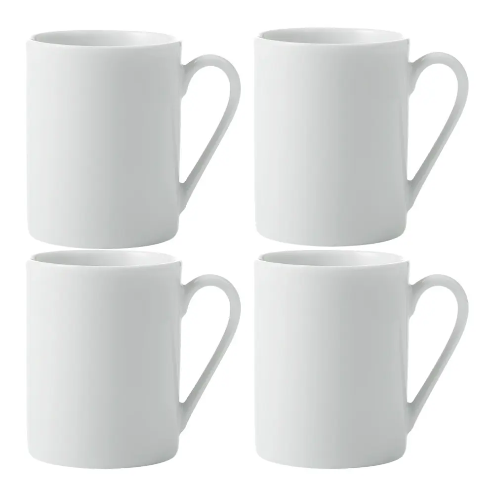 Atelier krus 28 cl 4 stk super white