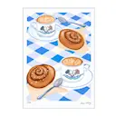 Emma Forsberg poster 30x40 cm fika