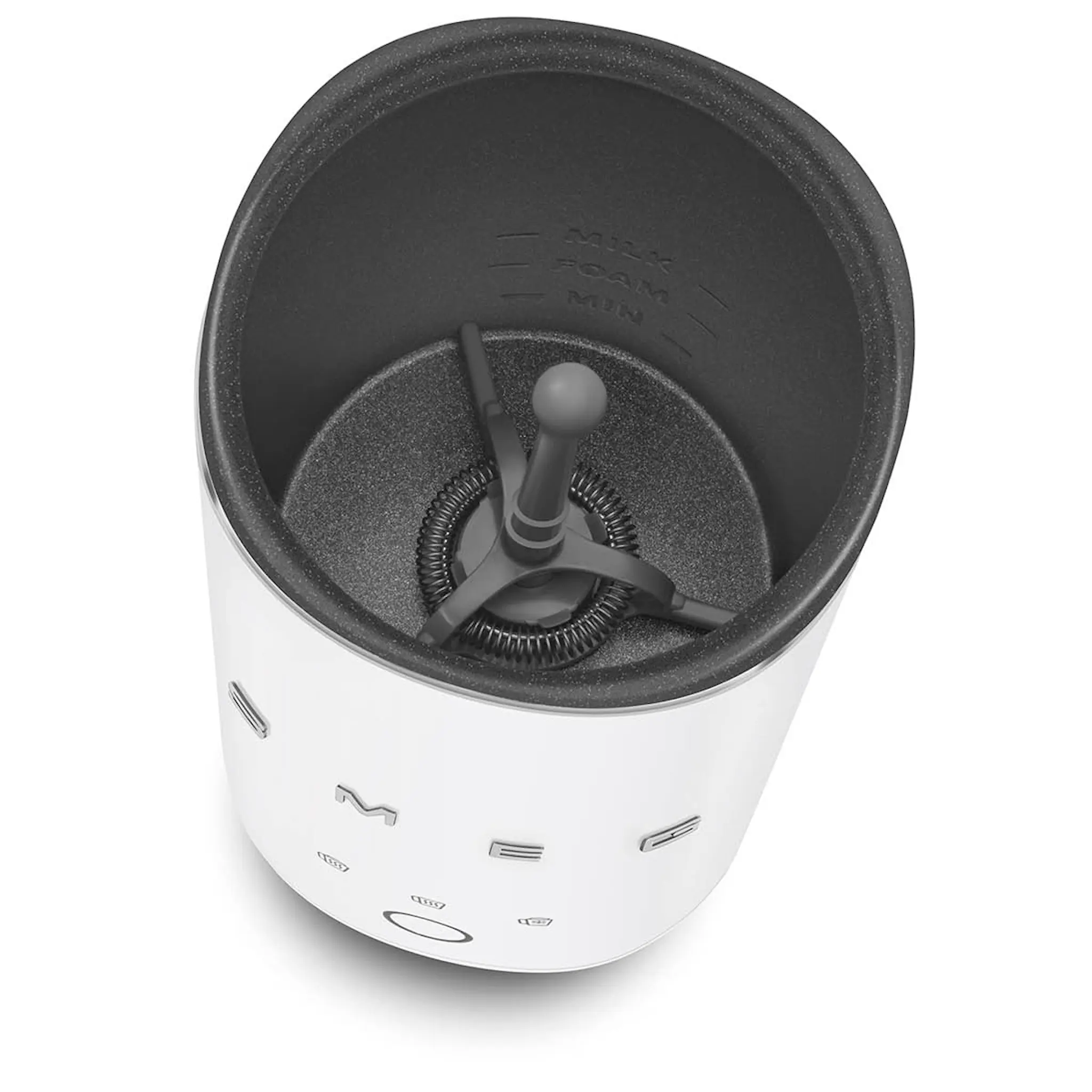 Smeg Smeg mini-mjölkskummare MFF02 180 ml matt vit