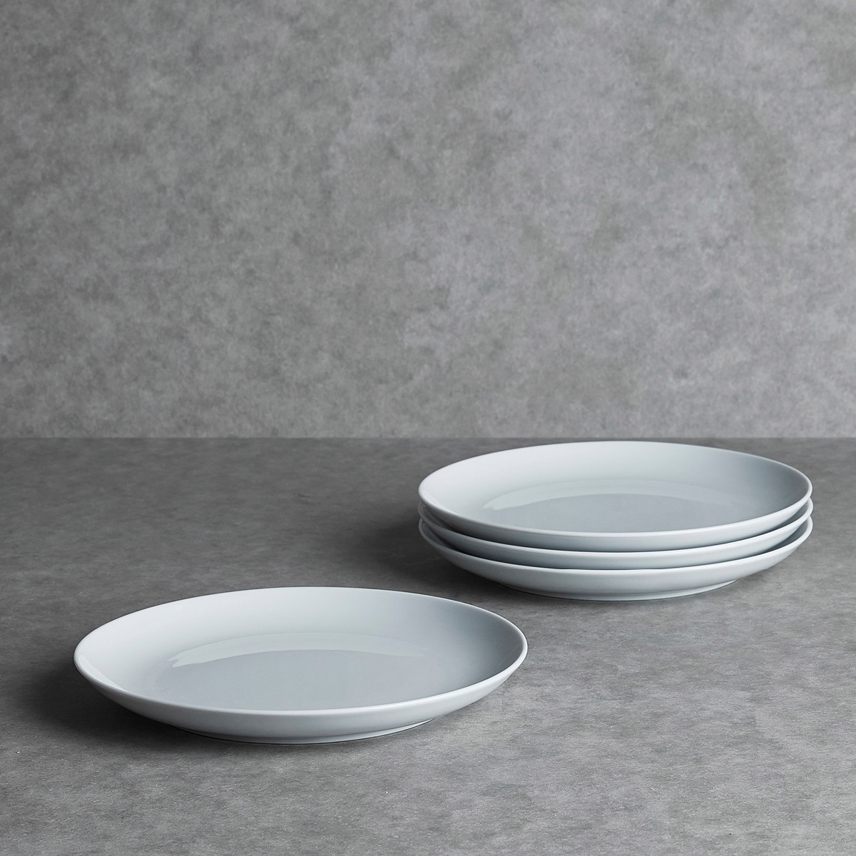 Aida Atelier tallerken 22 cm 4 stk super white